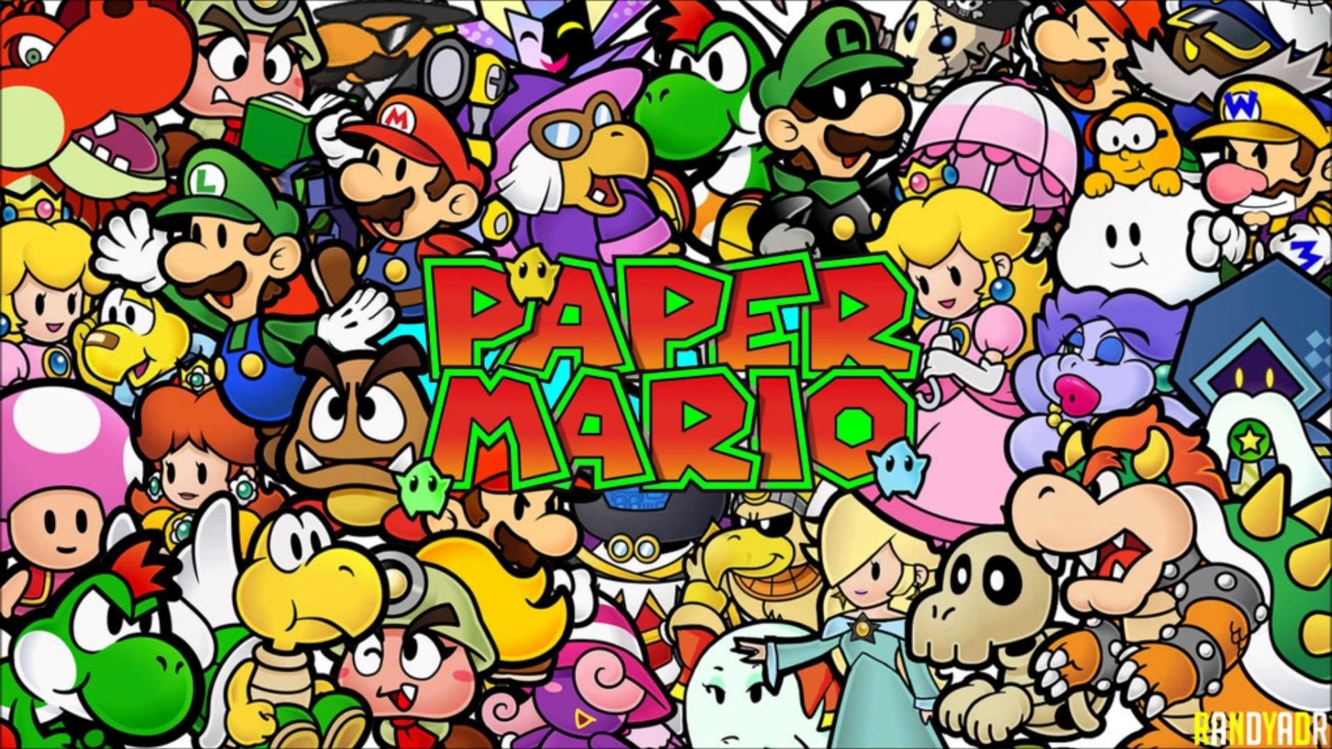 Super Paper Mario Wallpaper