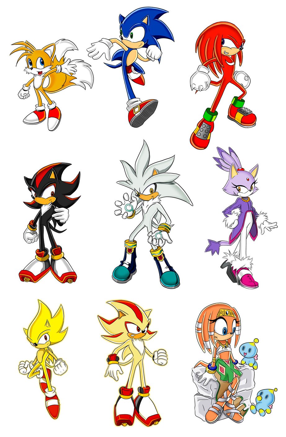 Sonic the Hedgehog Characters