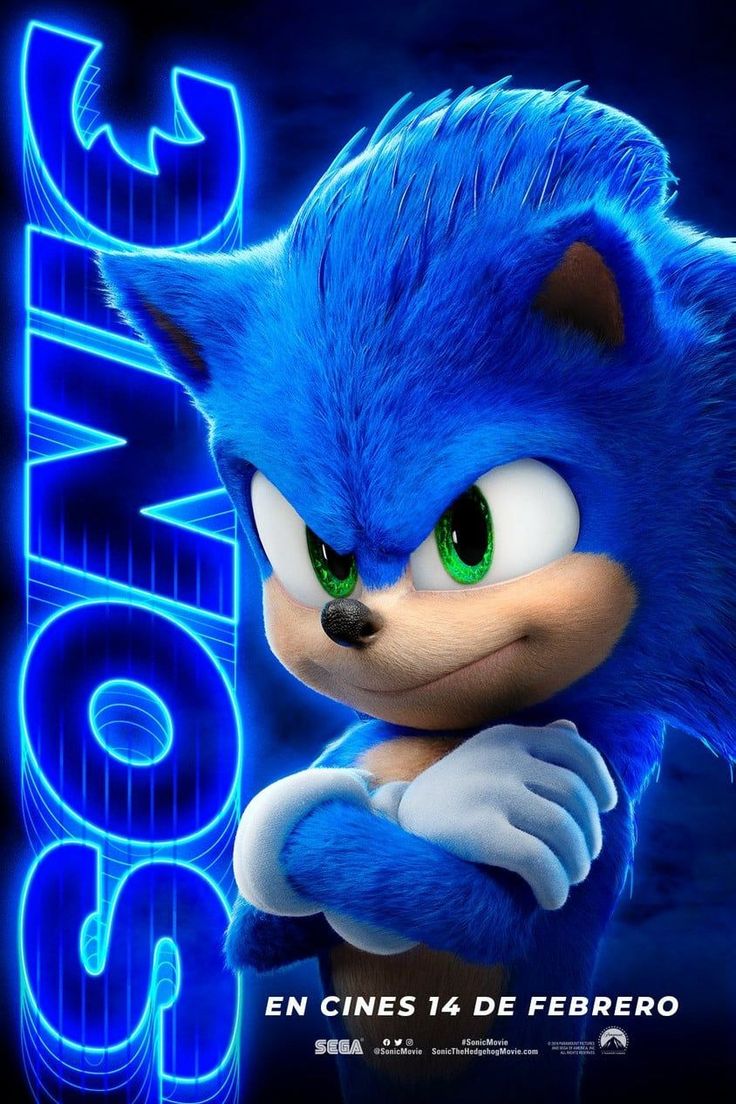 Sonic The Hedgehog Movie Wallpaper iPad. Sonic the hedgehog, Sonic, Movie color palette