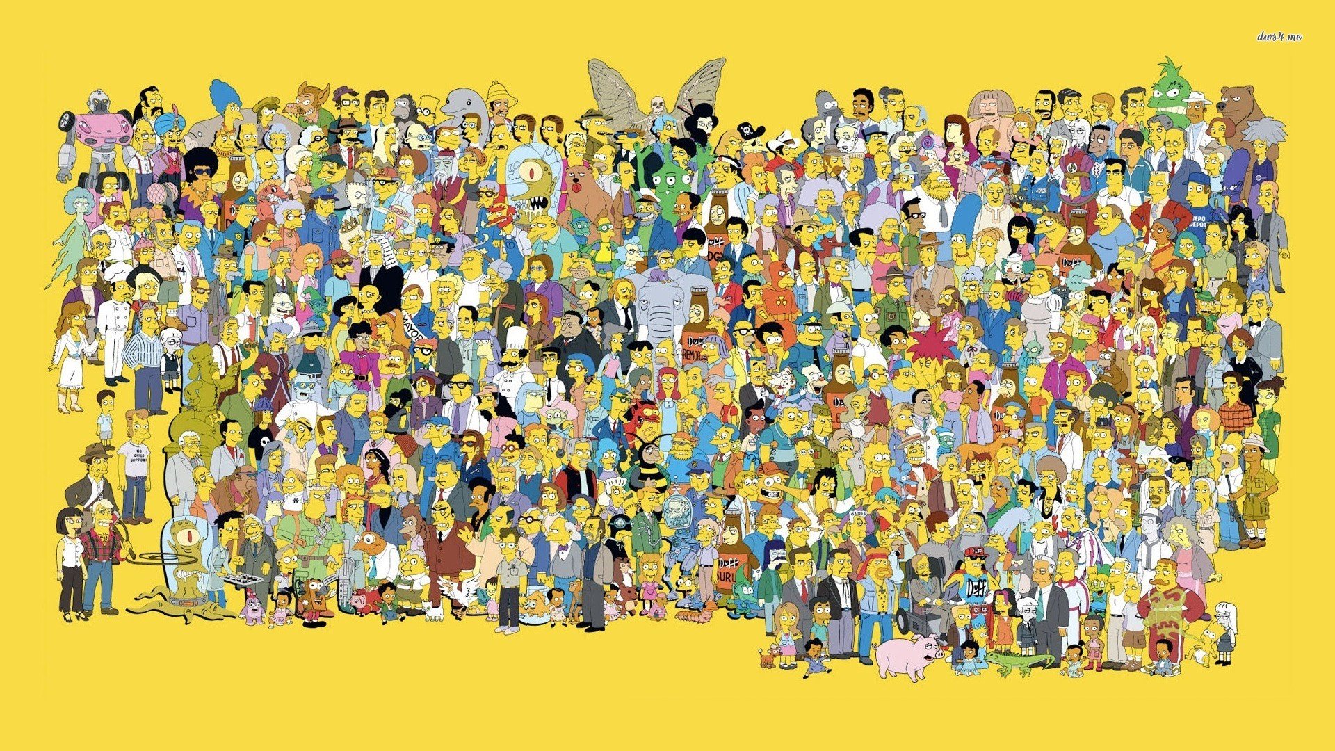 The Simpsons, Bart Simpson, Homer Simpson, Marge Simpson, Yellow HD Wallpaper / Desktop and Mobile Image & Photo
