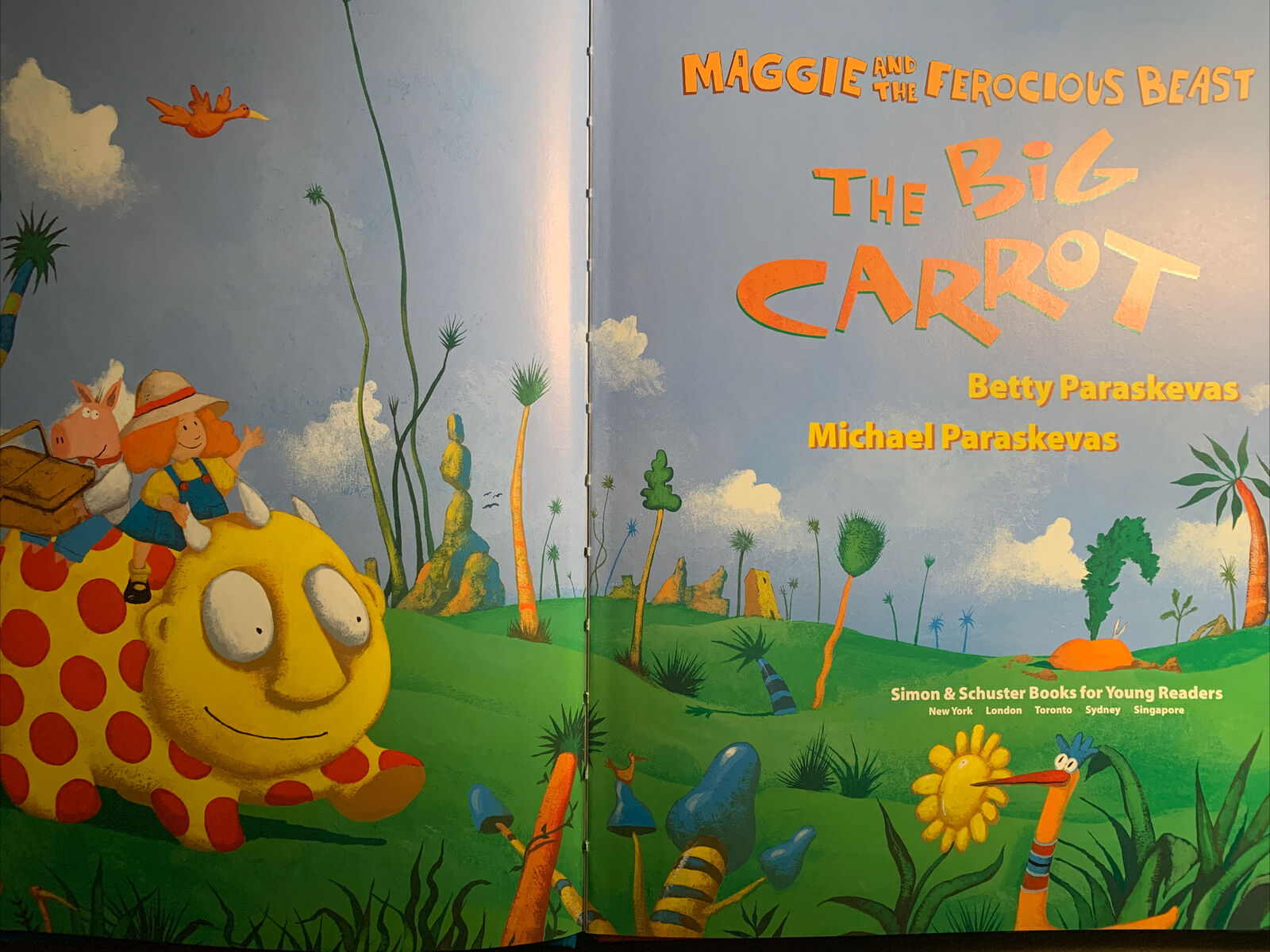 The Big Carrot by Betty Paraskevas (2000, Picture Book) online