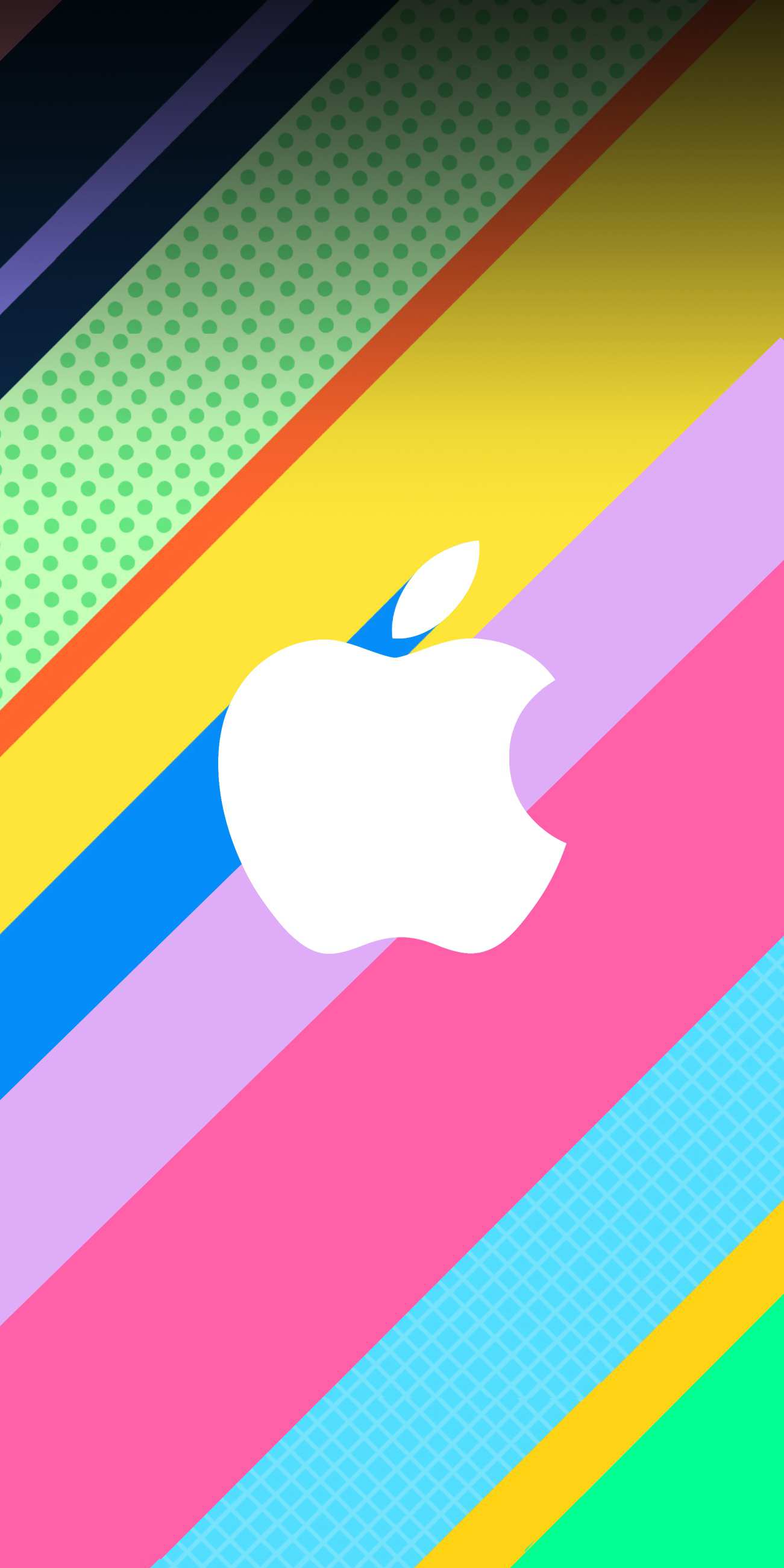 Colorful Apple Logo IPhone Wallpaper Wallpaper, iPhone Wallpaper