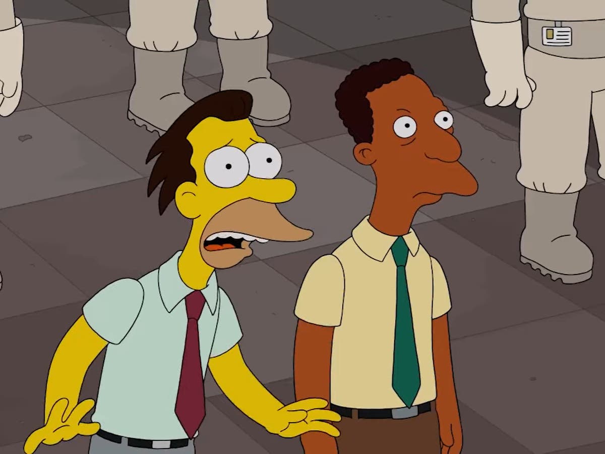 Lenny And Carl Simpsons Wallpapers Wallpaper Cave