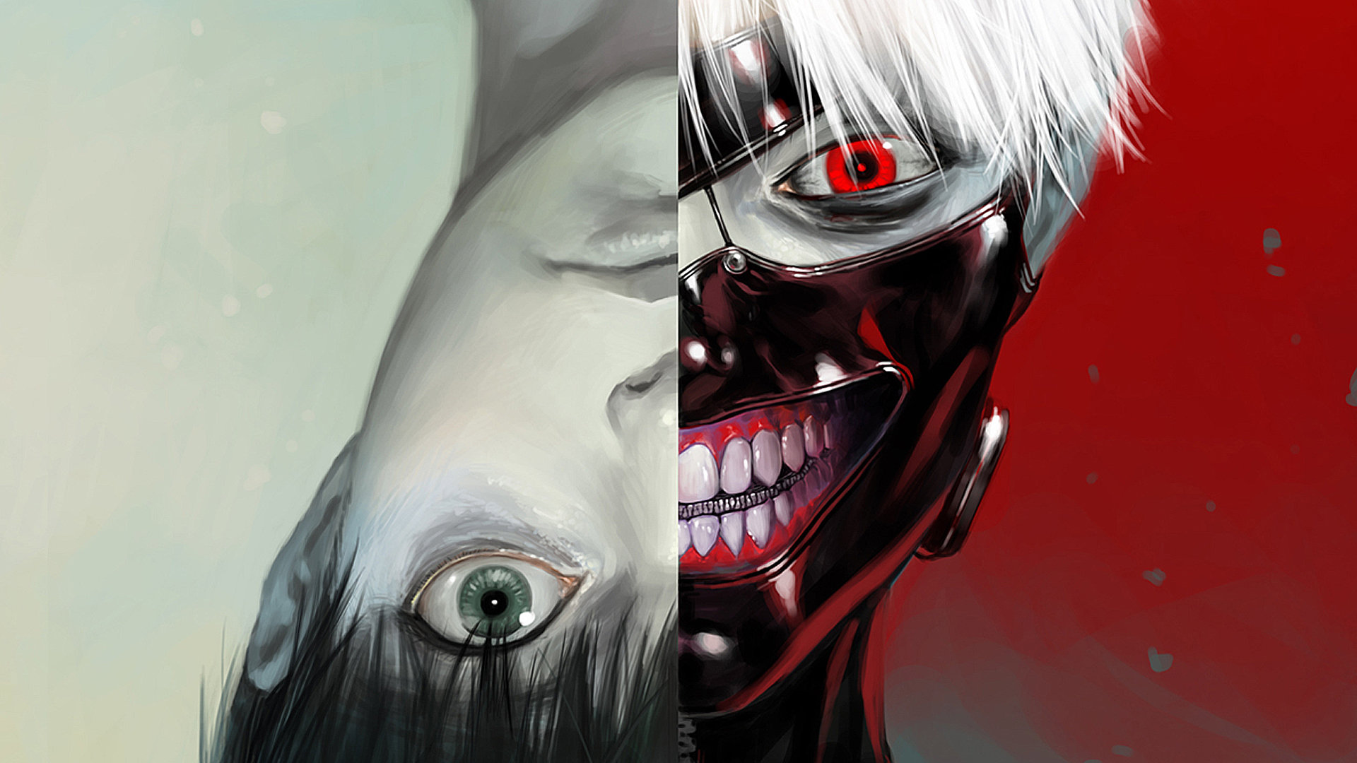 Free Ken Kaneki high quality wallpaper for full HD 1080p PC