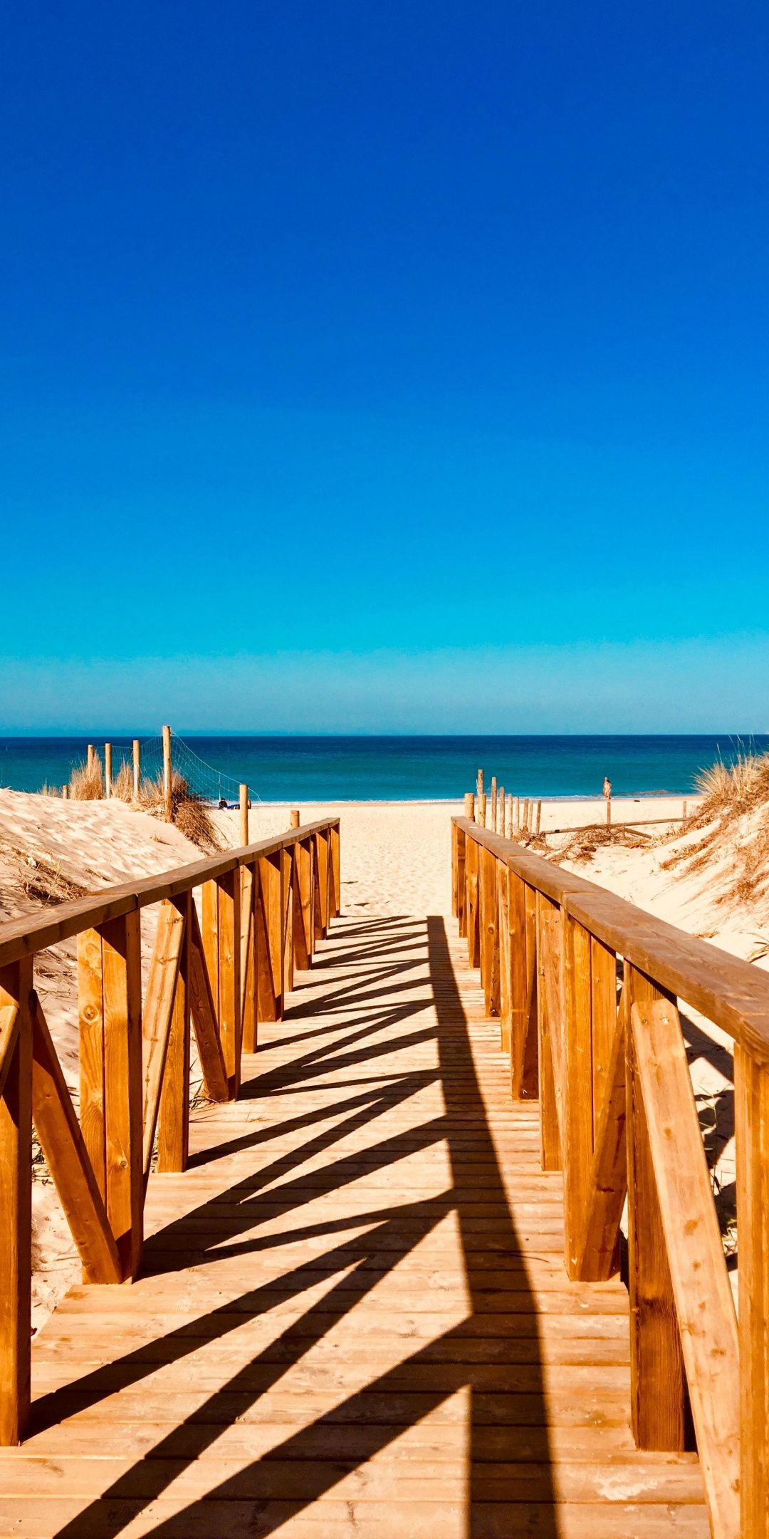 Wooden dock, sea, beach, sunny day, 1080x2160 wallpaper. Types of photography, Landscape photography, Photography genres