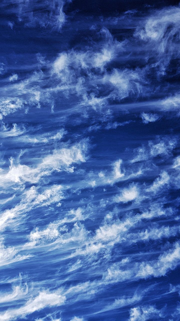 Blue sky, sunny day, white clouds, 720x1280 wallpaper. Clouds, White clouds, Wallpaper free download