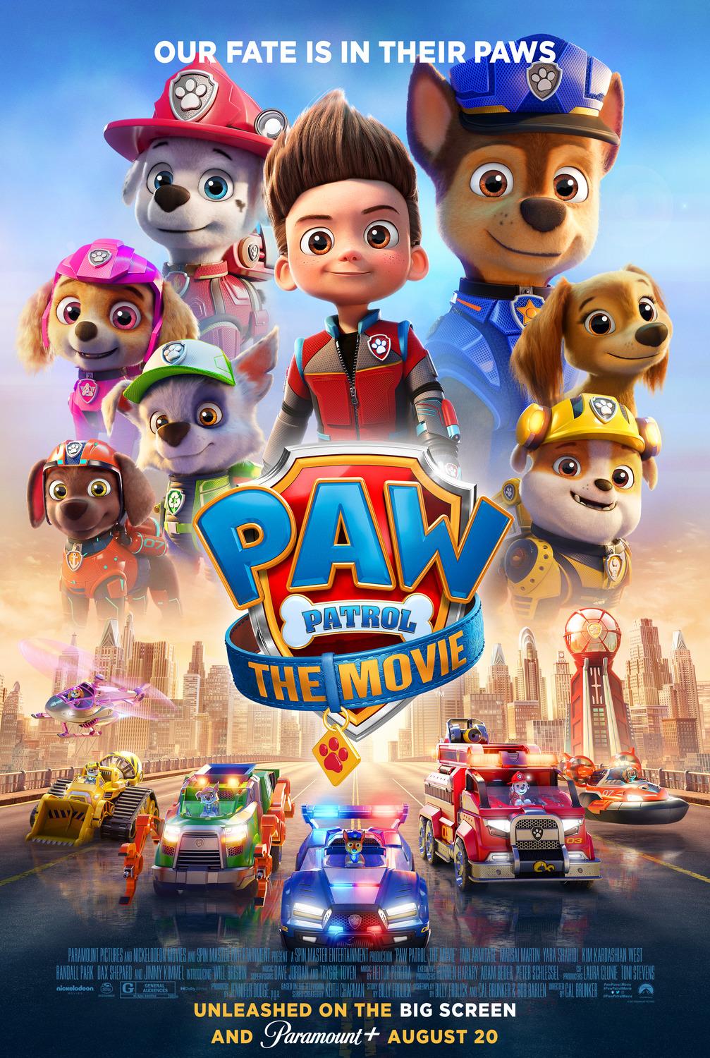 PAW Patrol: The Movie movie posters and image