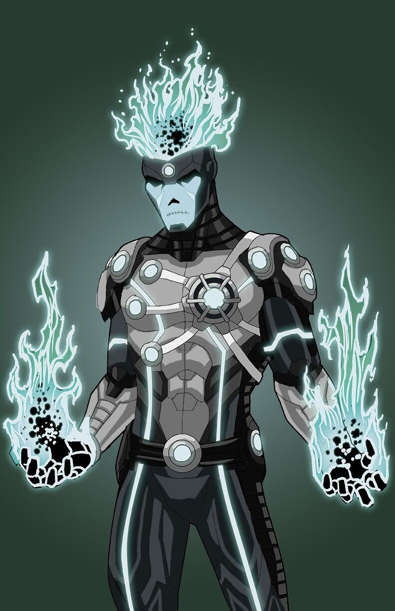 DeathStorm. Marvel and dc characters, Dc comics art, Dc comics characters