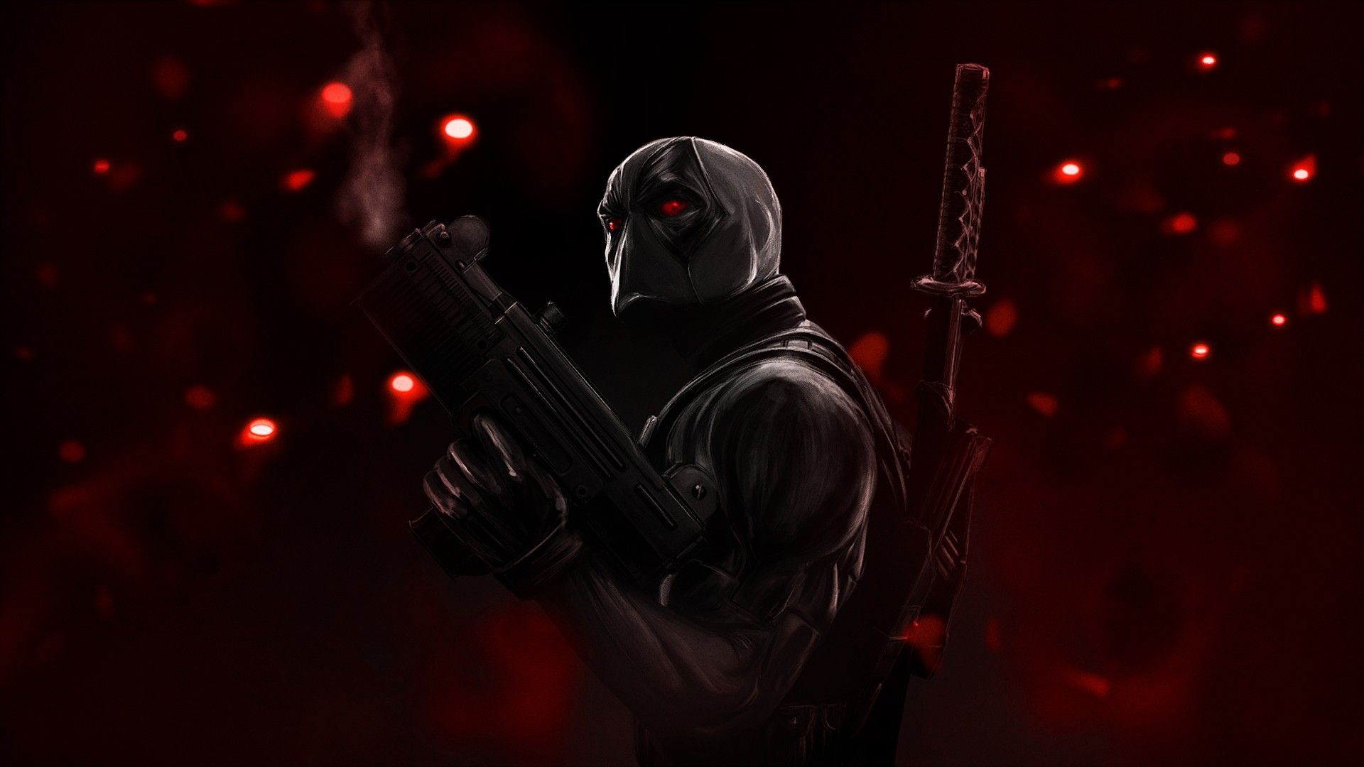 evil assassin wallpaper