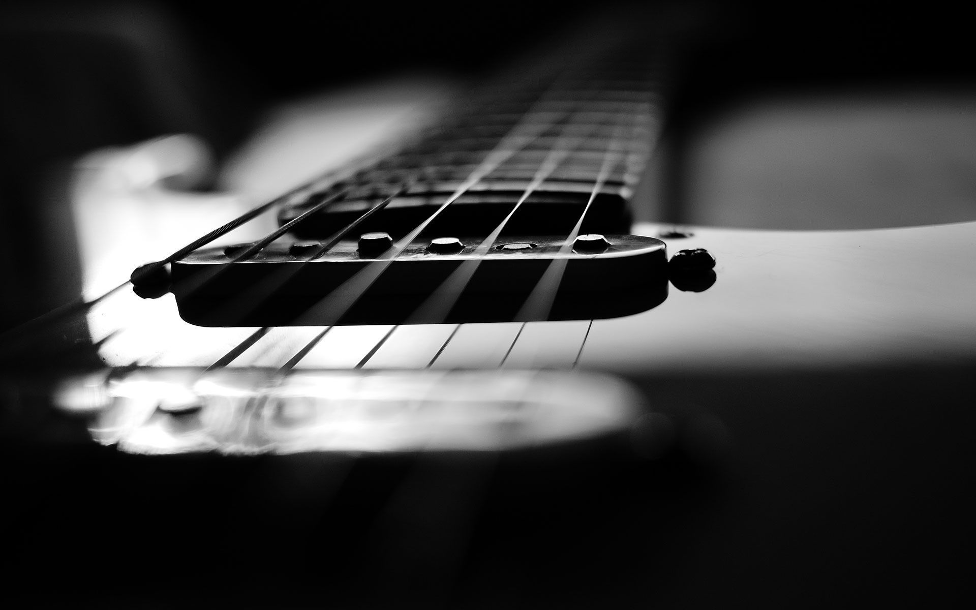 Black and White Guitar Wallpaper Free Black and White Guitar Background