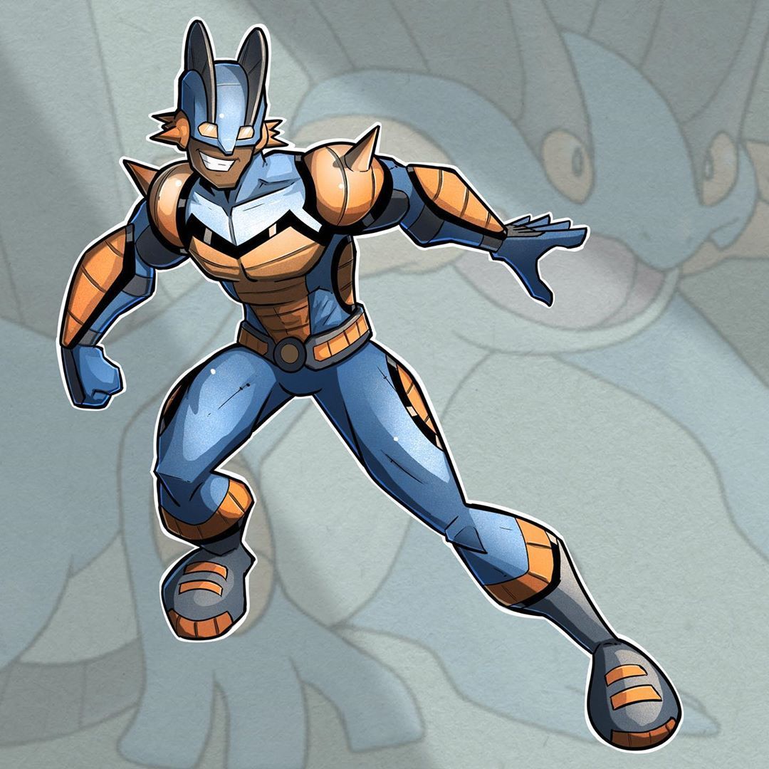 PopCross Studios posted on Instagram: “I finally brought back Pokemon as Superheroes yesterday! If ya haven't seen it, I d. Superhero, Character art, Drawing tips