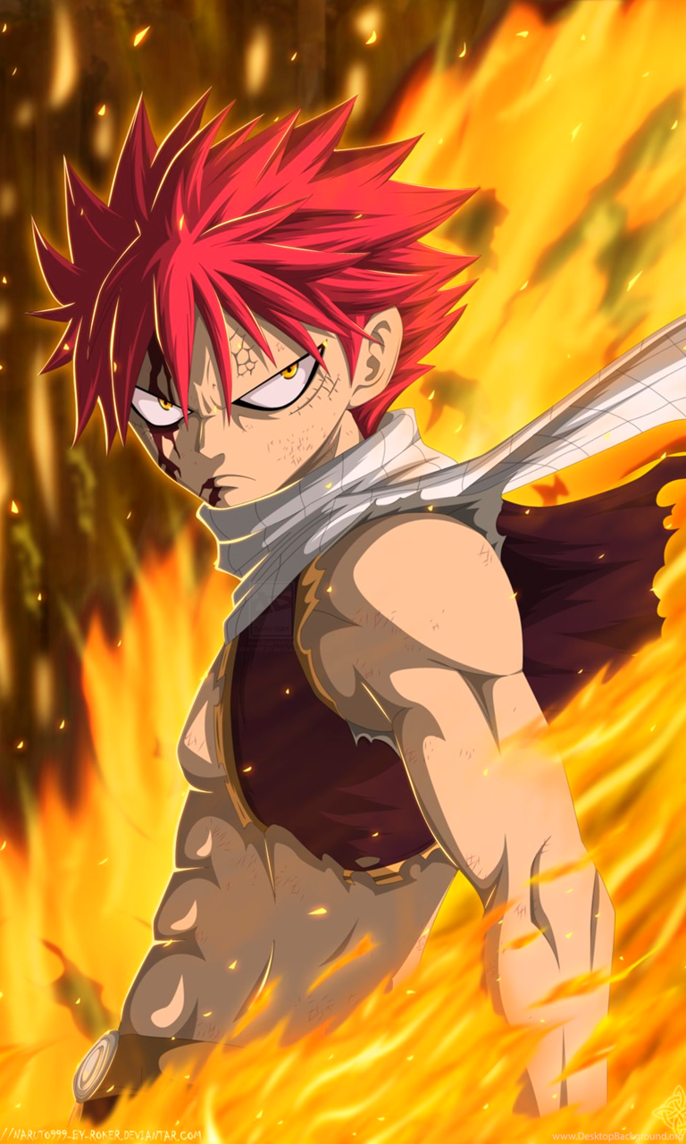 Natsu Dragon Force Wallpaper Desktop Background