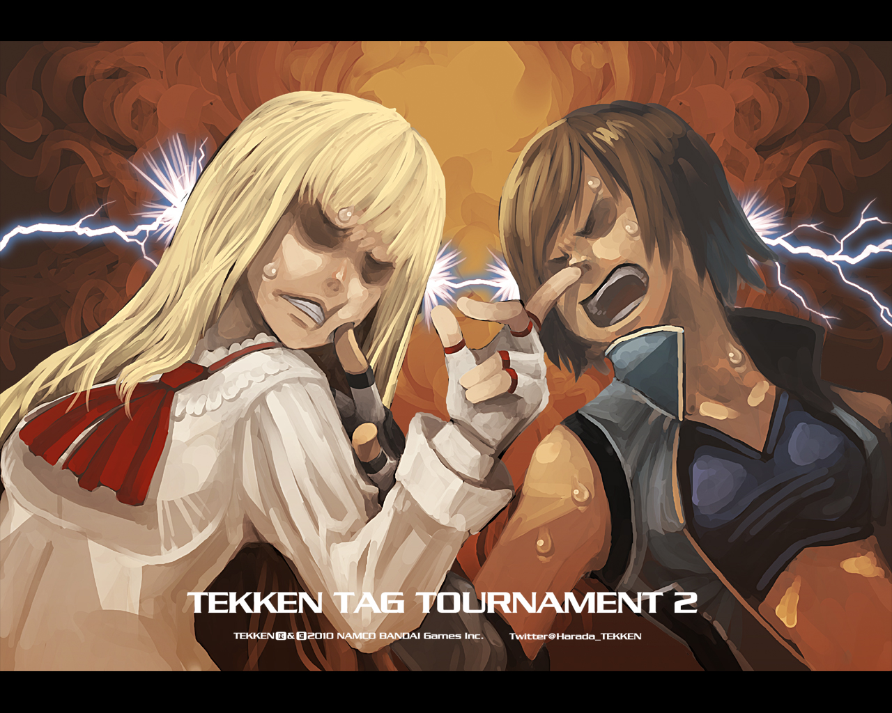 wallpaper: Lili and Asuka (Tekken Tag Tournament 2)