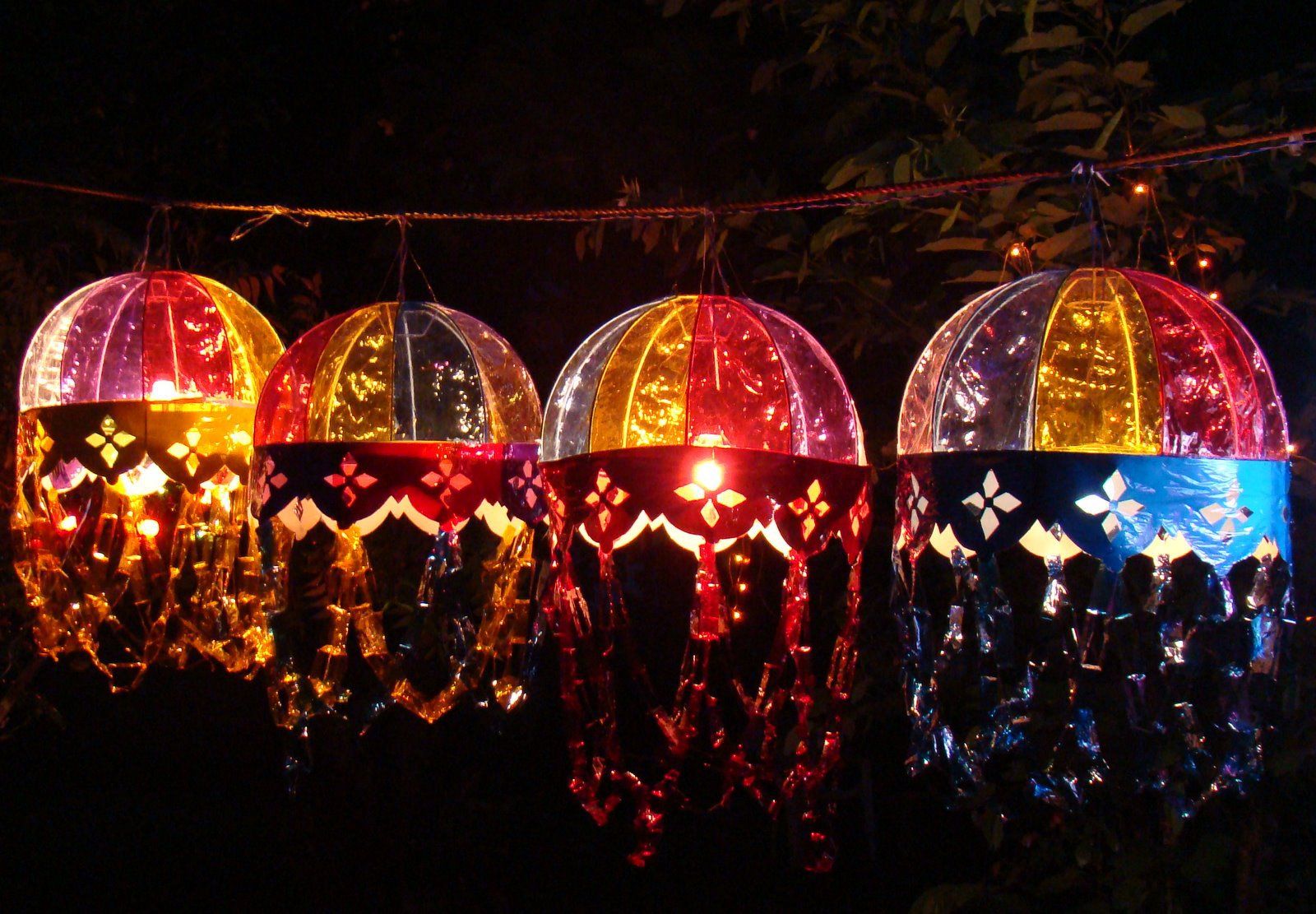 Vesak Lanterns Wallpaper