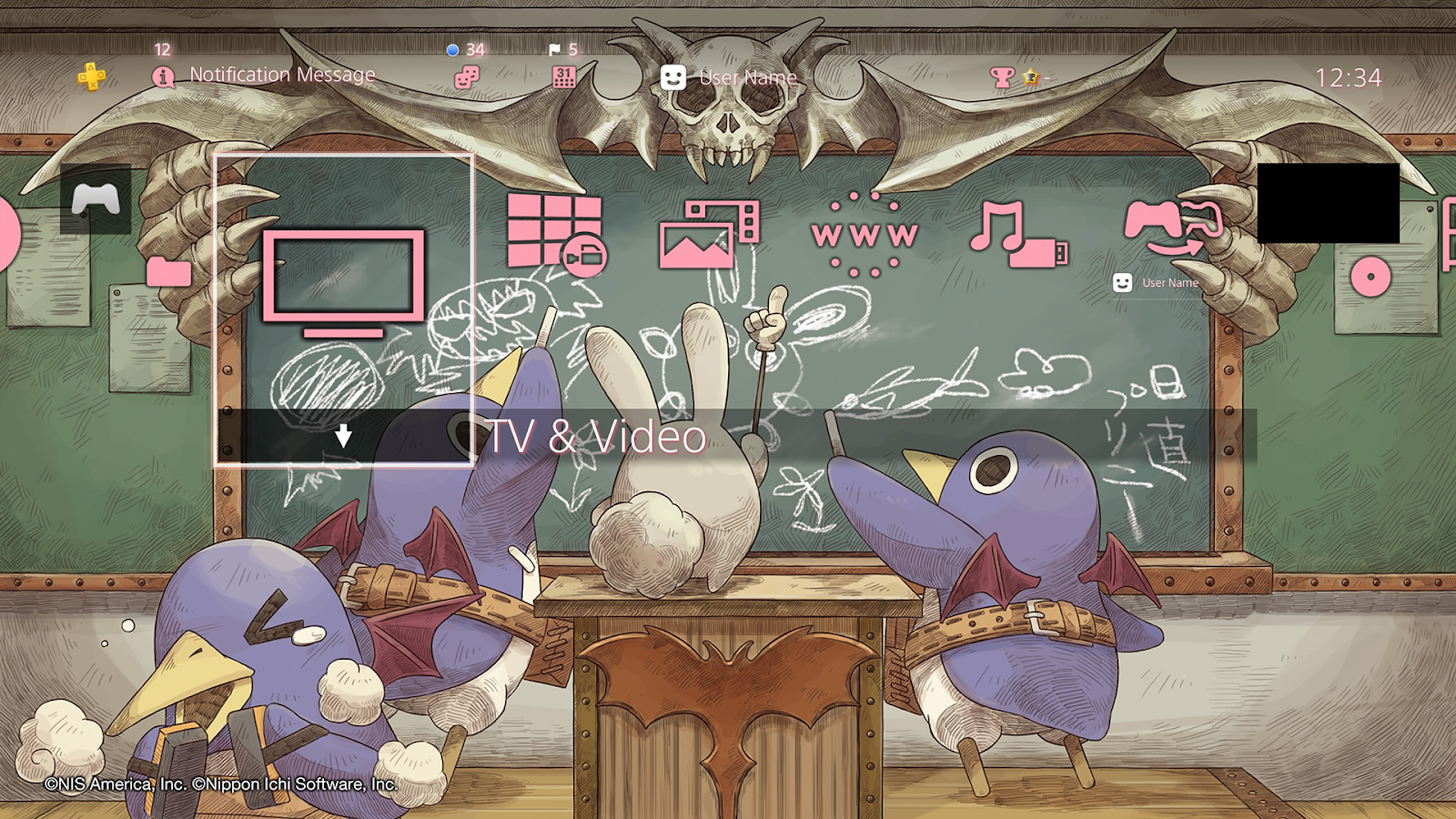 Prinny Ps4 Theme