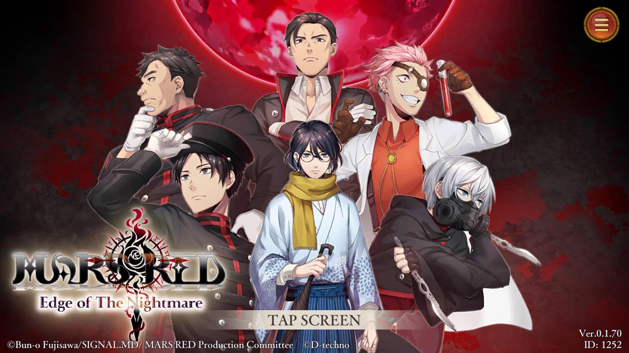 Ikémen fangirl Game, MARS RED: Edge of The Nightmare Languages: English, Japanese Website: *male protagonist, not romance Download iOS: Android: Anime