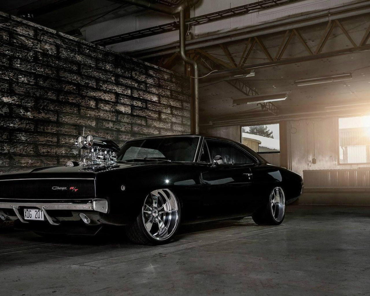 Wallpaper Black Muscle Car, Fast And Furious, Dodge Charger, Muscle Cars • Wallpaper For You