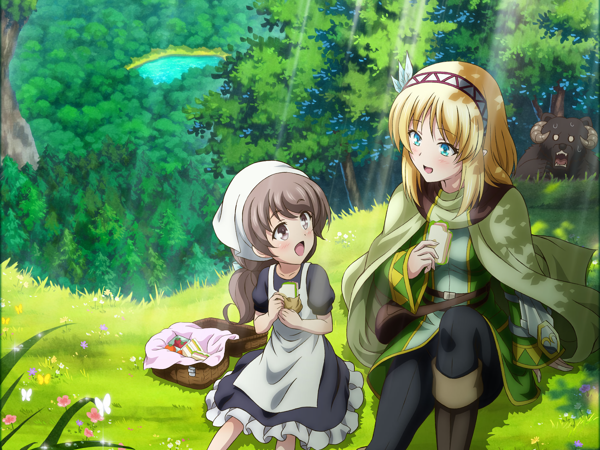 In the Land of Leadale Wallpaper