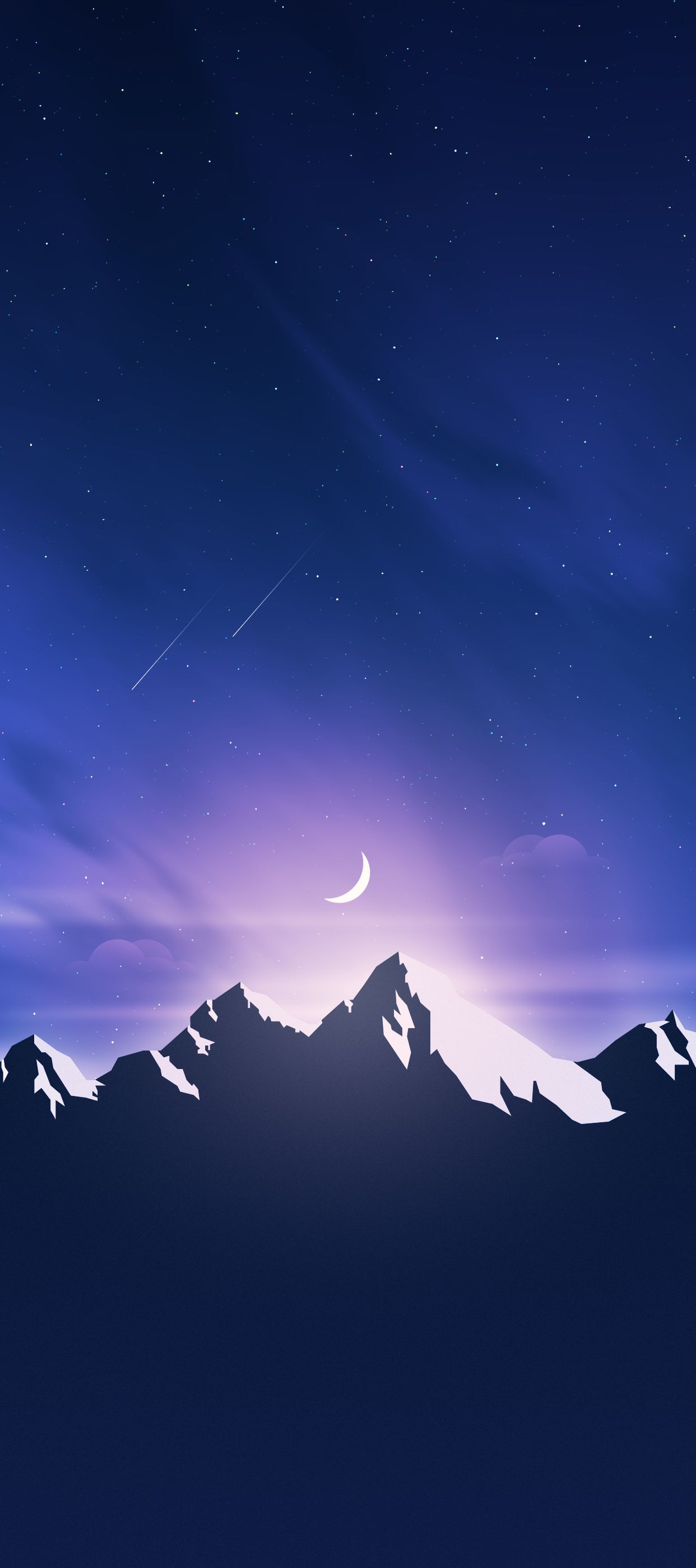 Night Mountain iPhone Wallpaper Free Night Mountain iPhone Background