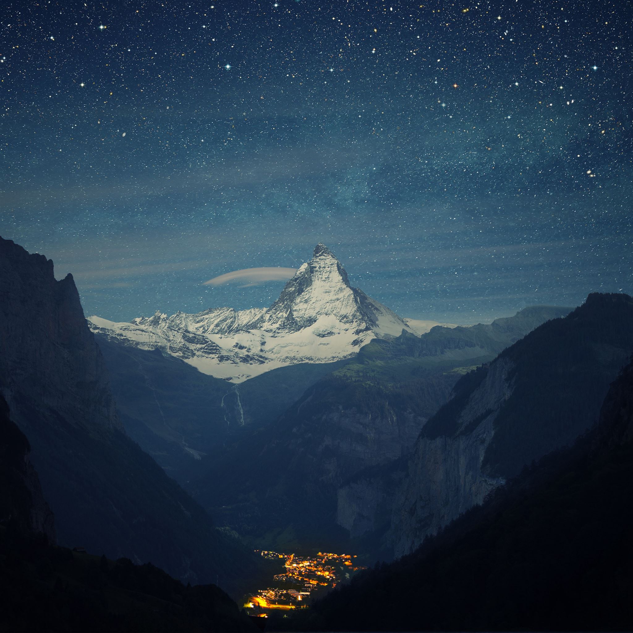 Best Mountains iPad Pro HD Wallpaper
