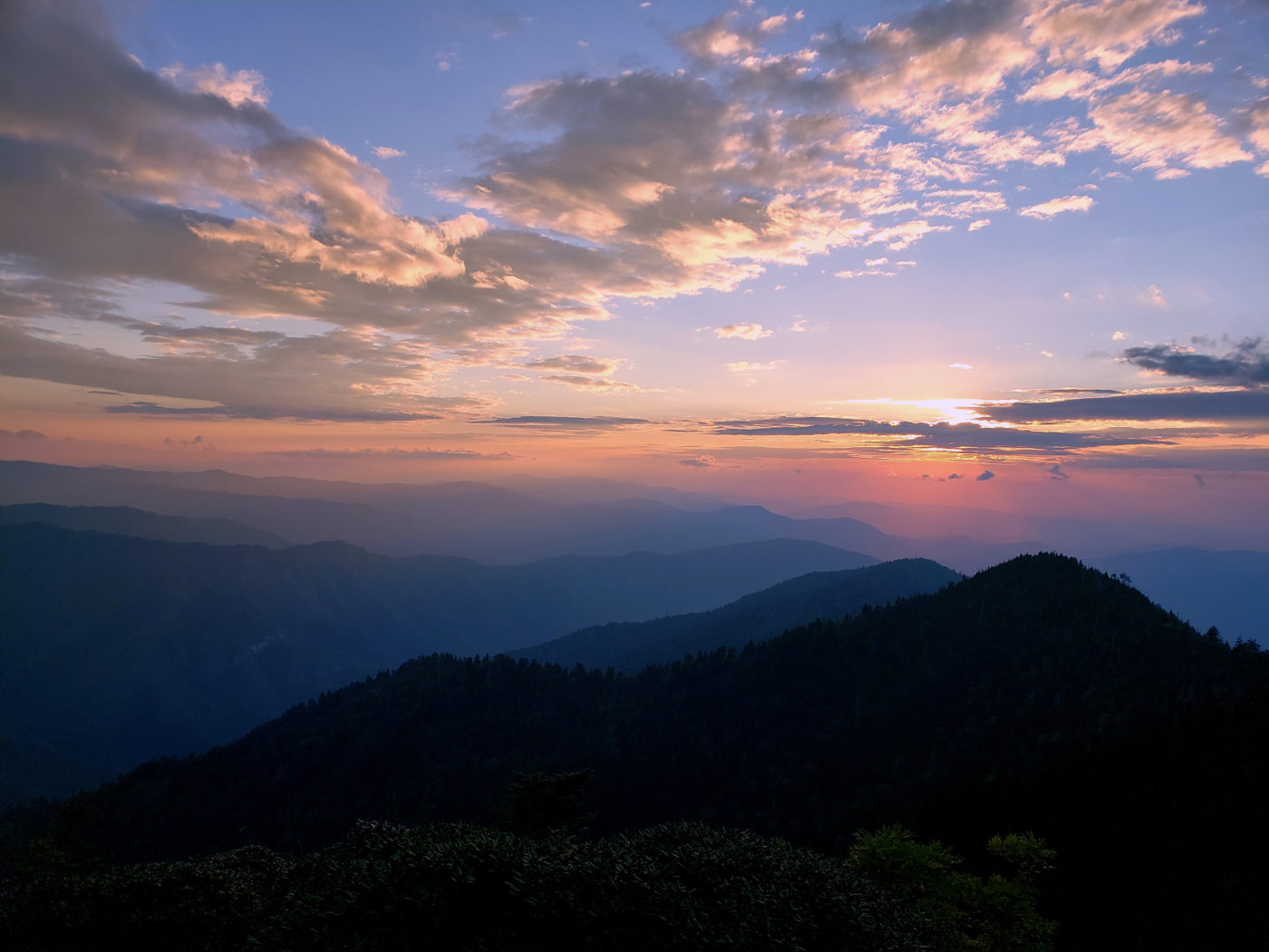 Best Places to See a Sunset in Gatlinburg and the Smoky Mountains