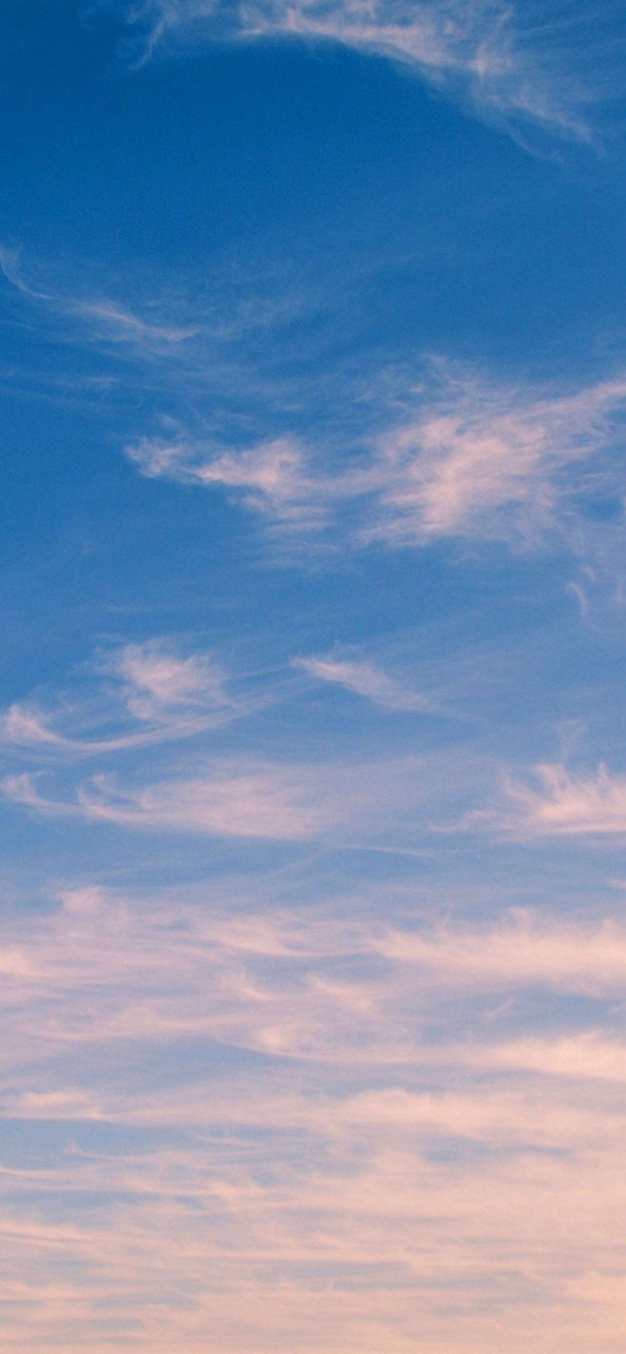 Sky Blue Cloud Nature Sunny Summer iPhone Wallpaper Free Download