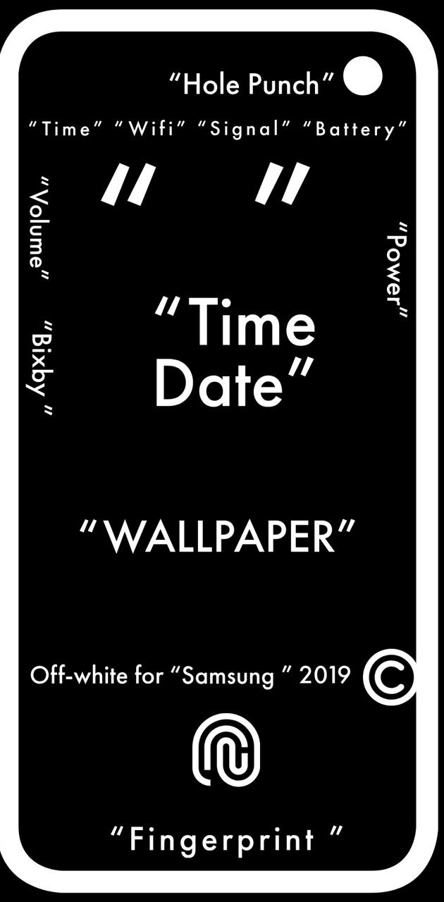 Off White Samsung Wallpaper