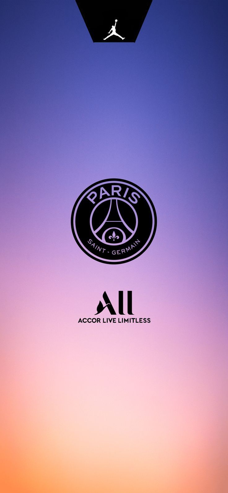 PSG Wallpaper With Notch 4K HD. Jordan Logo Wallpaper, Paris Saint Germain, Hype Wallpaper