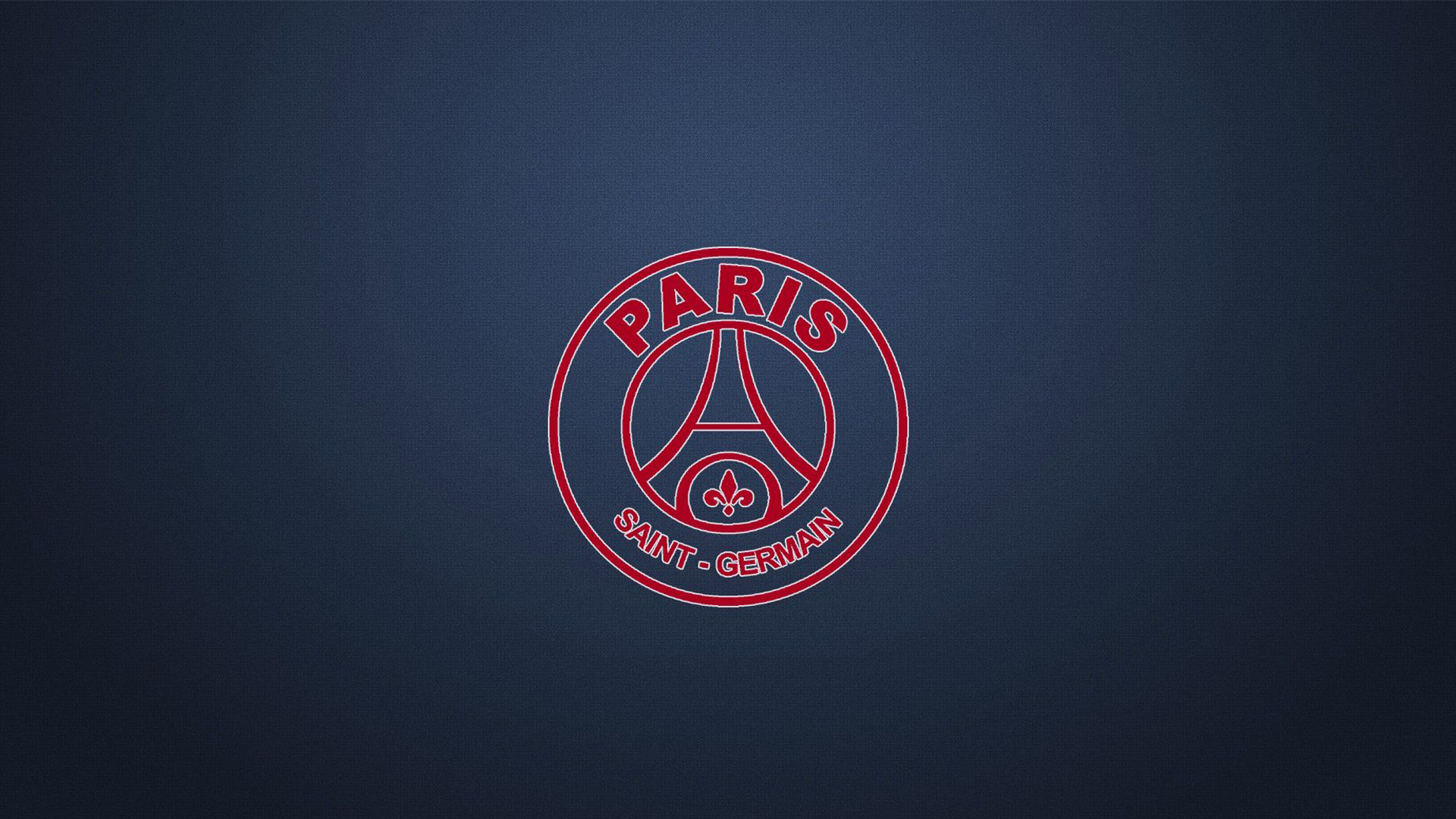 Paris Saint Germain Red Logo Blue Background HD Psg
