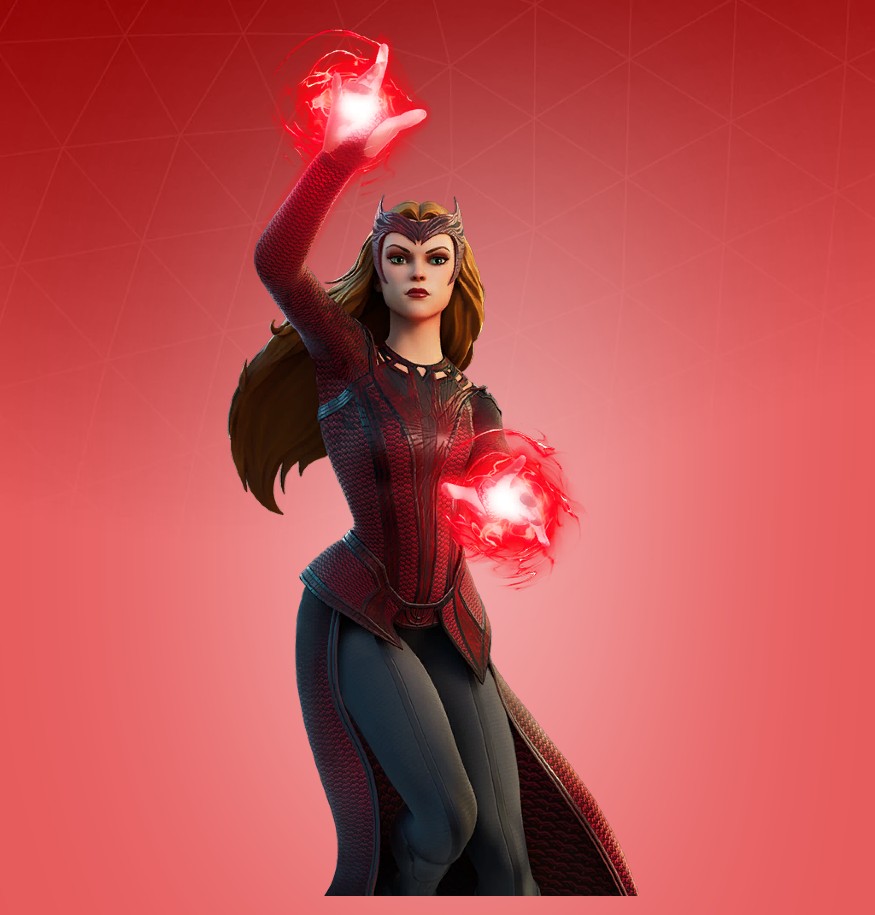 Fortnite Scarlet Witch Skin, PNG, Image Game Guides