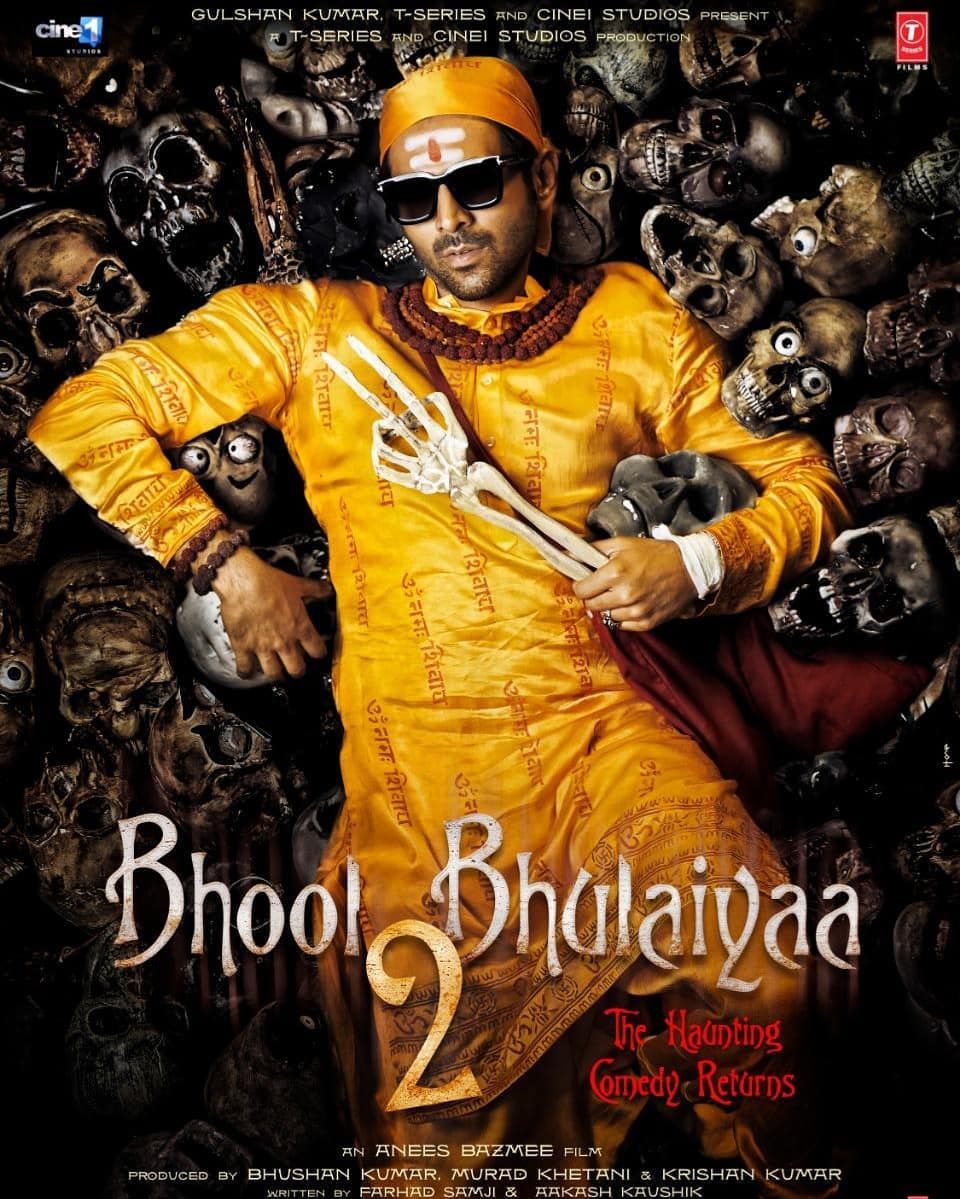 The first look of the horror comedy Bhool Bhulaiyaa 2 is out and seems like it's gonna be one spooky yet f. Bollywood movies, Hindi bollywood movies, Hindi movies