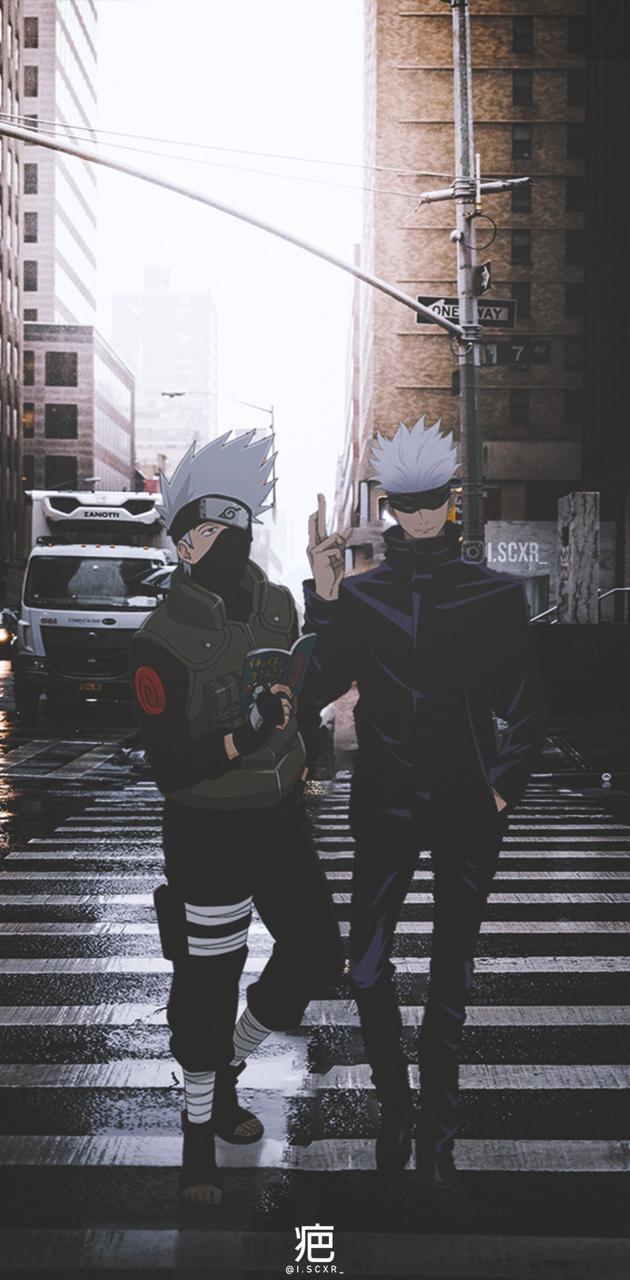 Kakashi & Satoru wallpaper