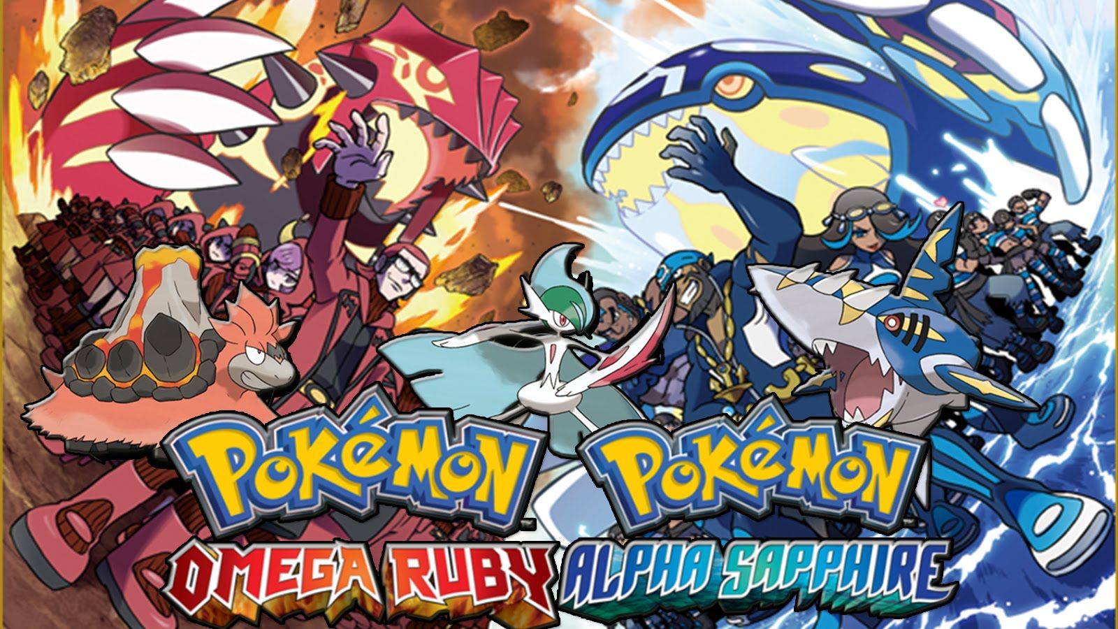 Groudon Vs Kyogre Wallpaper