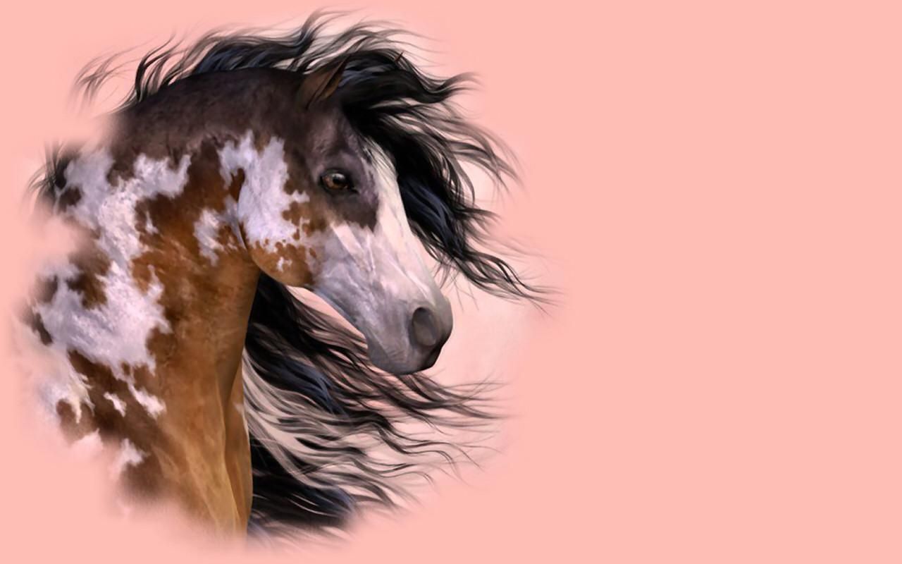 Pink Horse Wallpaper Free Pink Horse Background