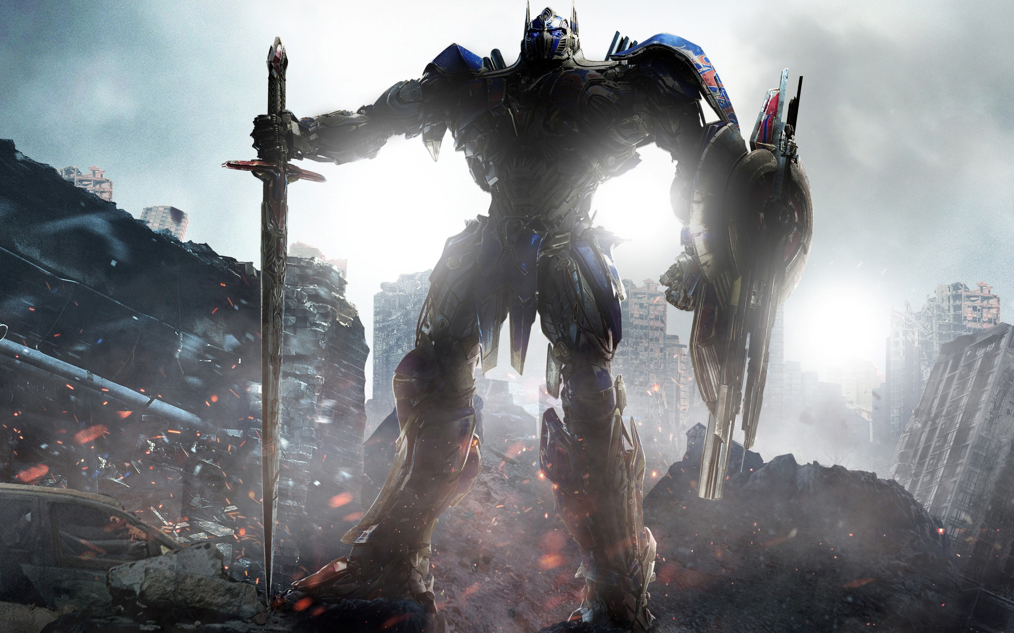 Download wallpaper Optimus Prime, Transformers, The Last Knight, Transformers 5, 4k, Autobot, new movies, characters for desktop with resolution 3840x2400. High Quality HD picture wallpaper