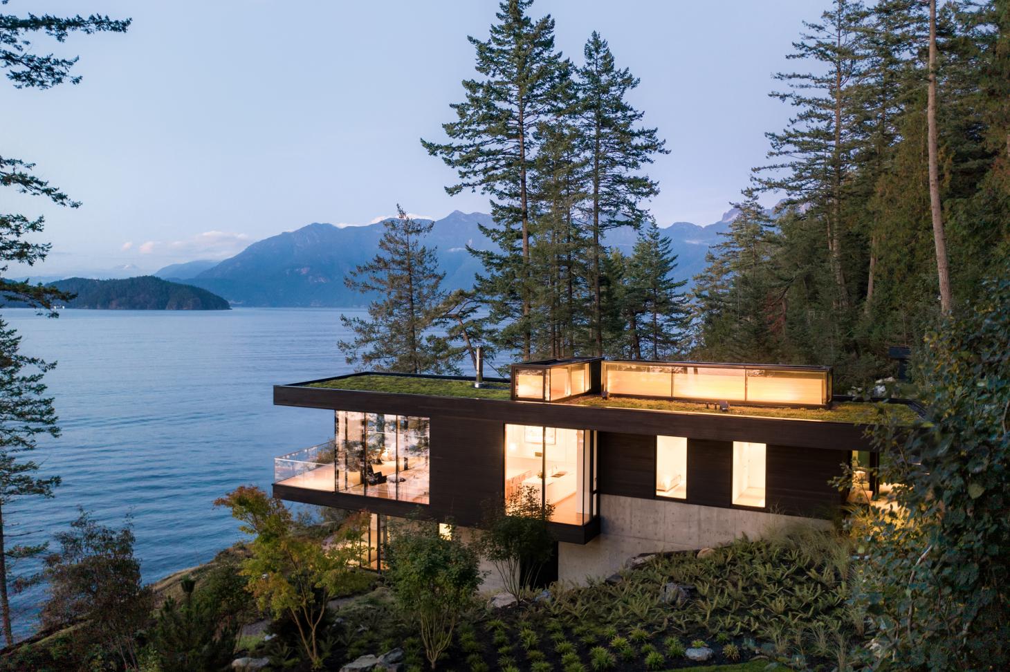 omb designs Bowen Island House. Wallpaper*