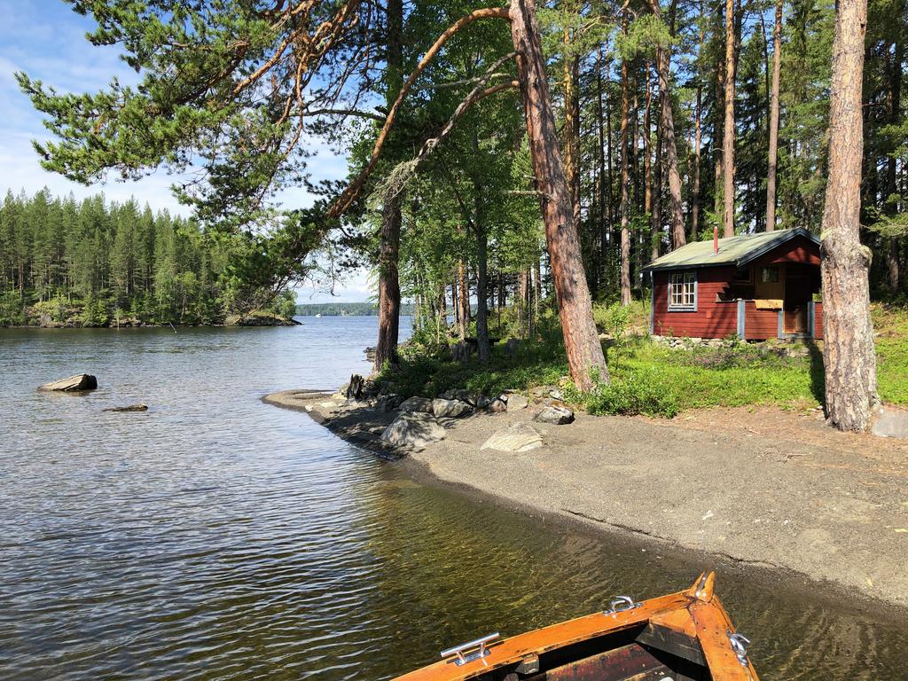 Bargain Friday! Tiny Cabin Hidden Nestled in Forested Island, on Lake Storsjön in Killingholmen, Sweden!