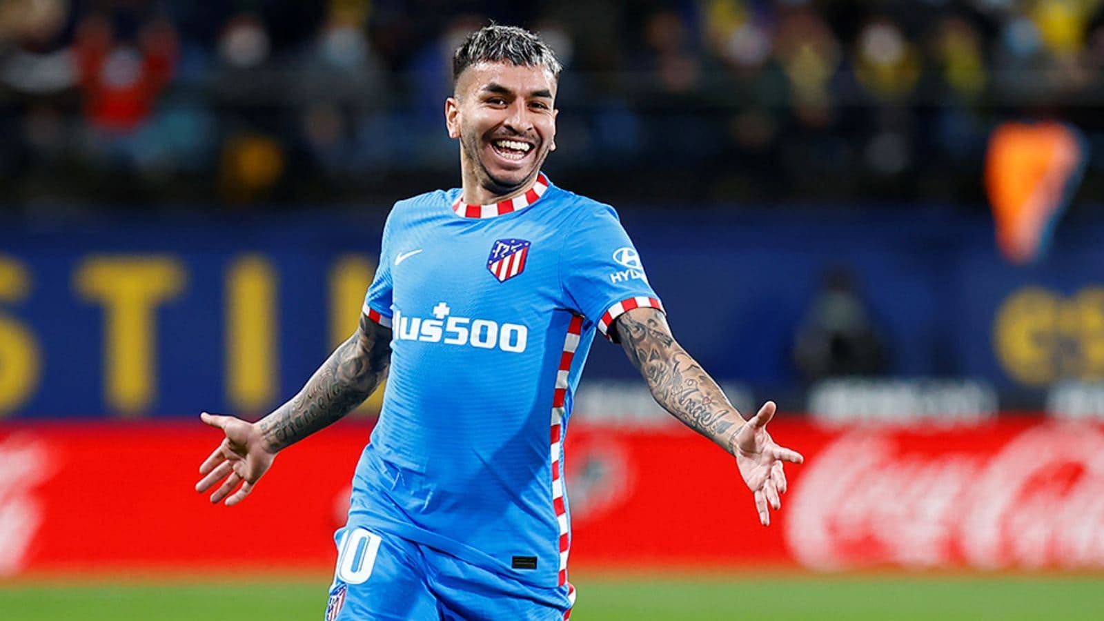 La Liga: Angel Correa Scores 50 Yard Stunner As Atletico Madrid Settle For Draw With Villarreal