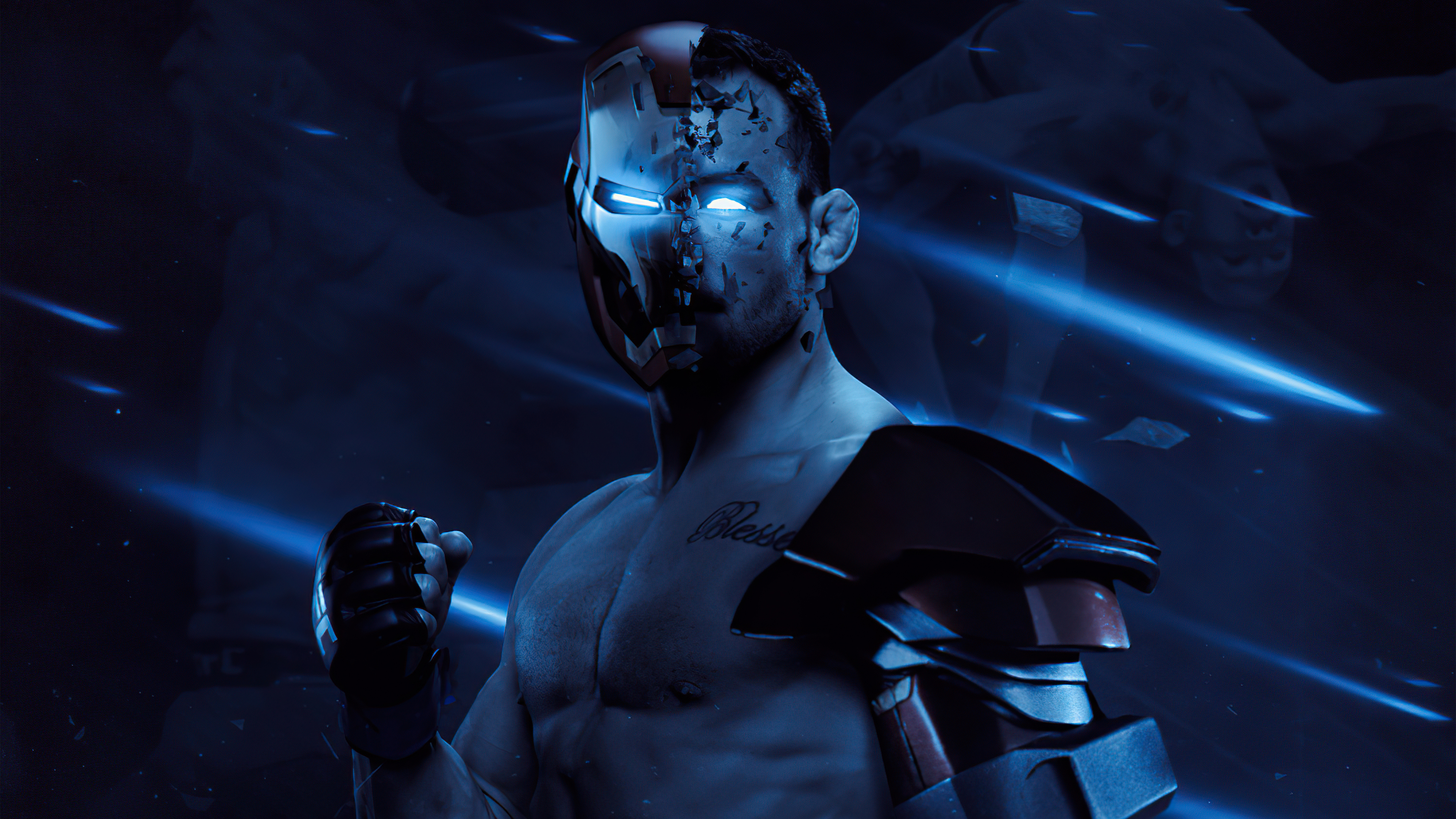 The Iron Michael Chandler UFC Poster 5k 4k HD 4k Wallpaper, Image, Background, Photo and Picture