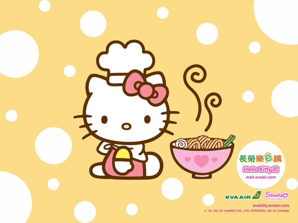 HK about to eat some good ramen. Hello kitty background, Hello kitty, Sanrio hello kitty