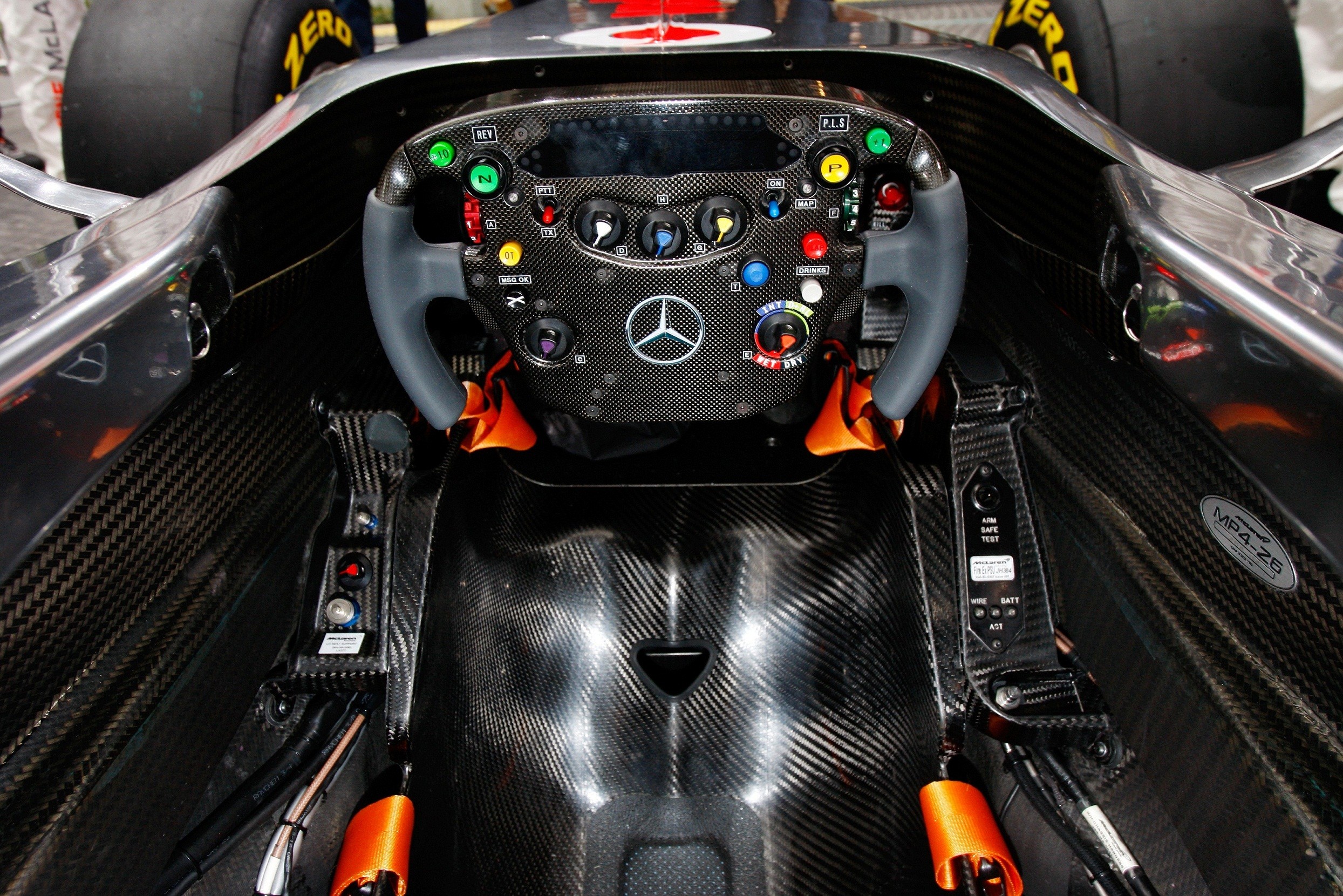 Formula 1 Car Cockpit