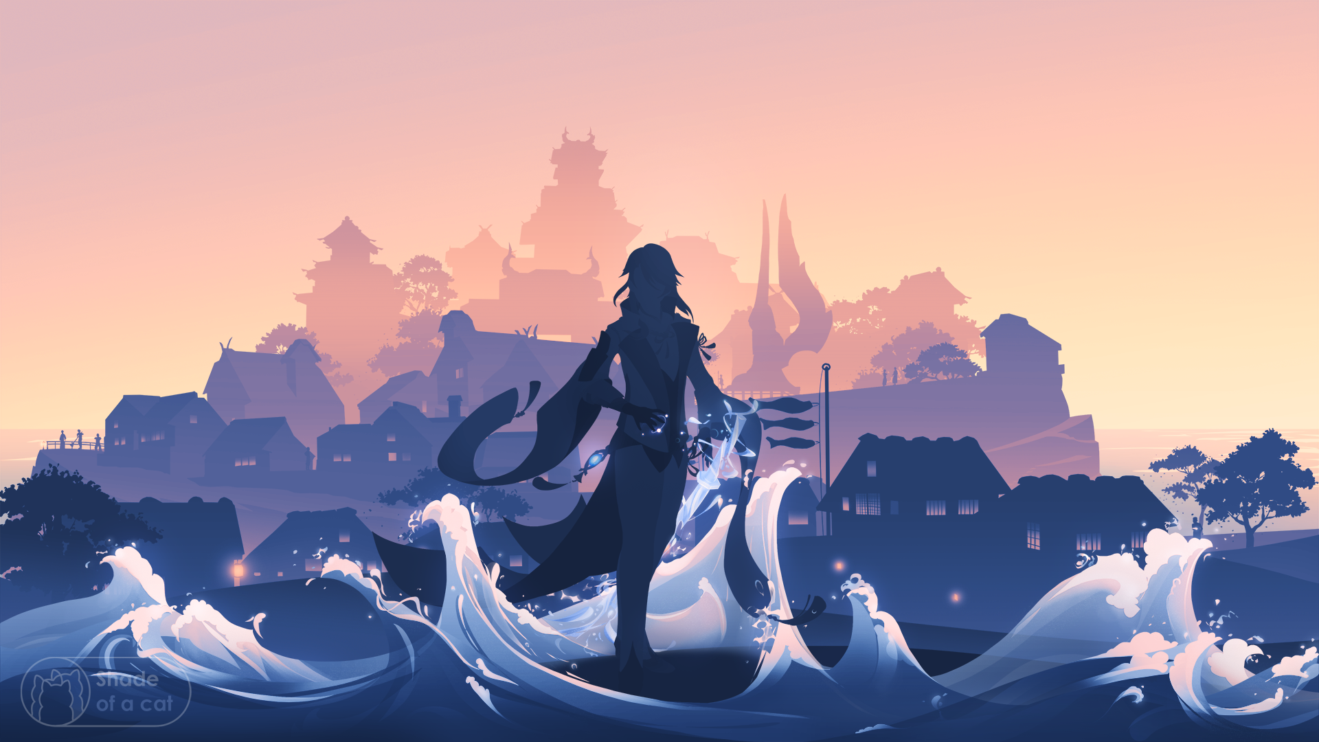 Kamisato Ayato Wallpaper