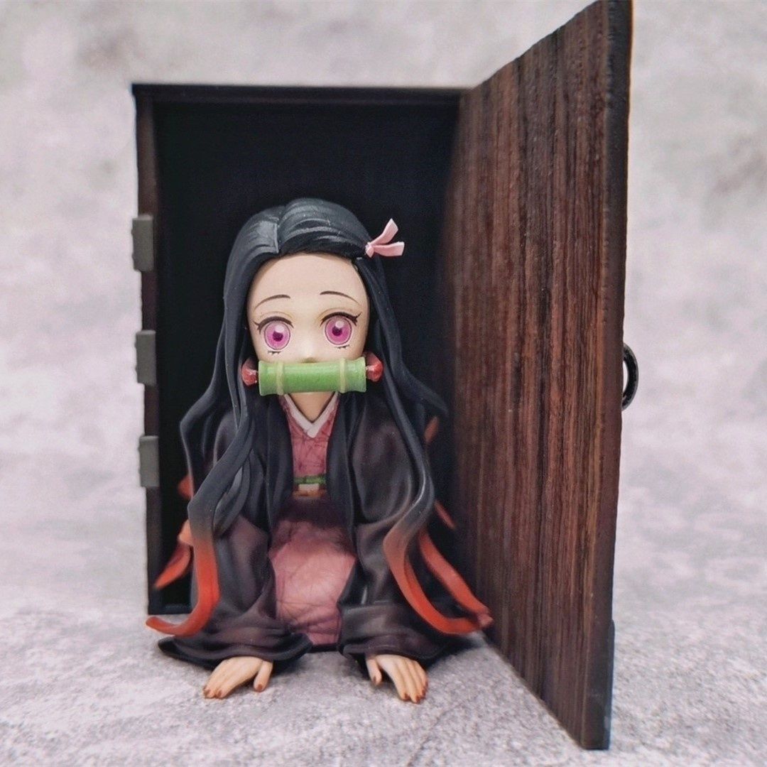 Demon Slayer:Kimetsu No Yaiba Kamado Nezuko Cute PVC Action Figure Toys. Wish. Anime figures, Demon, Anime figurines