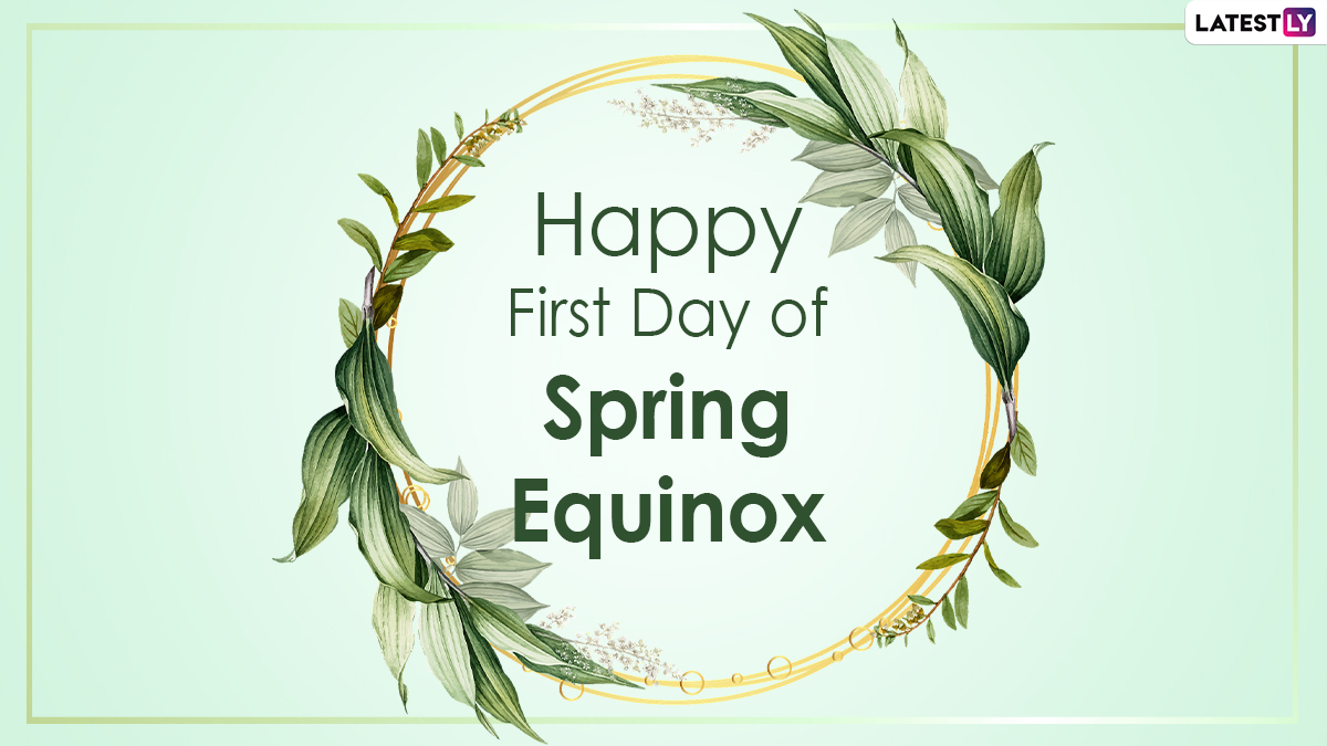 Happy First Day of Spring 2021 Greetings, HD Image & Wishes: WhatsApp Stickers, Facebook GIF Messages, Quotes & SMS To Celebrate the Vernal Equinox