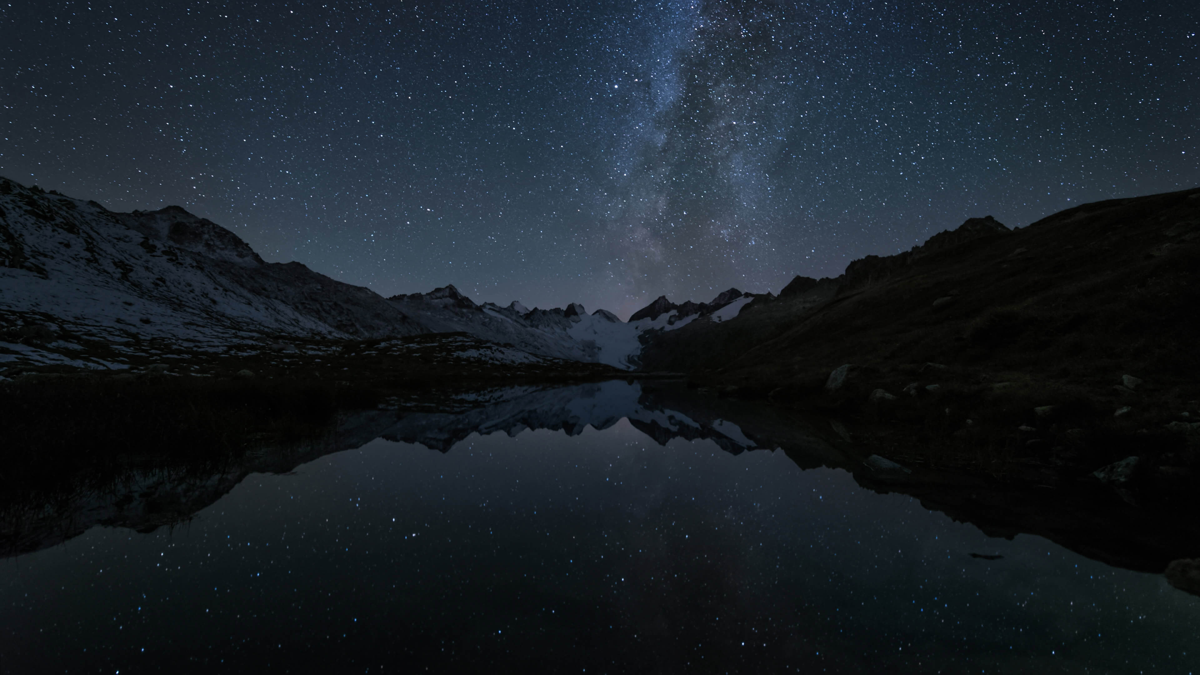 Reflections of the night sky