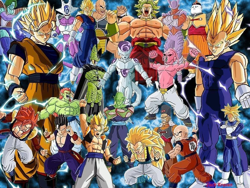Dragon Ball Z Characters Wallpaper Free Dragon Ball Z Characters Background