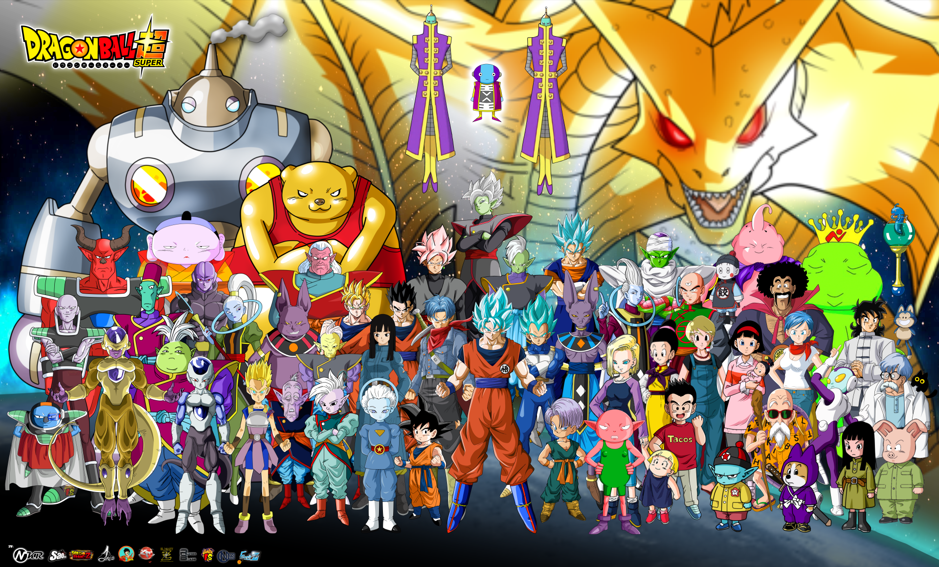Dragon Ball Z Super All Characters