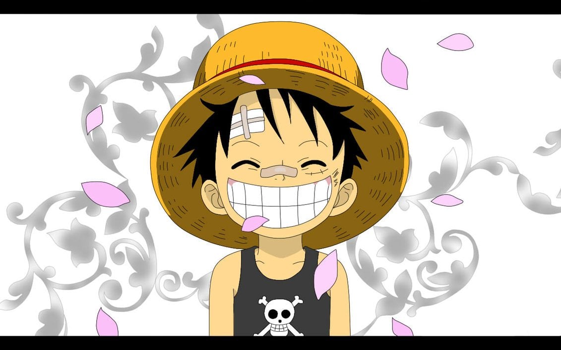 Download Monkey D Luffy Wide Smile Wallpaper