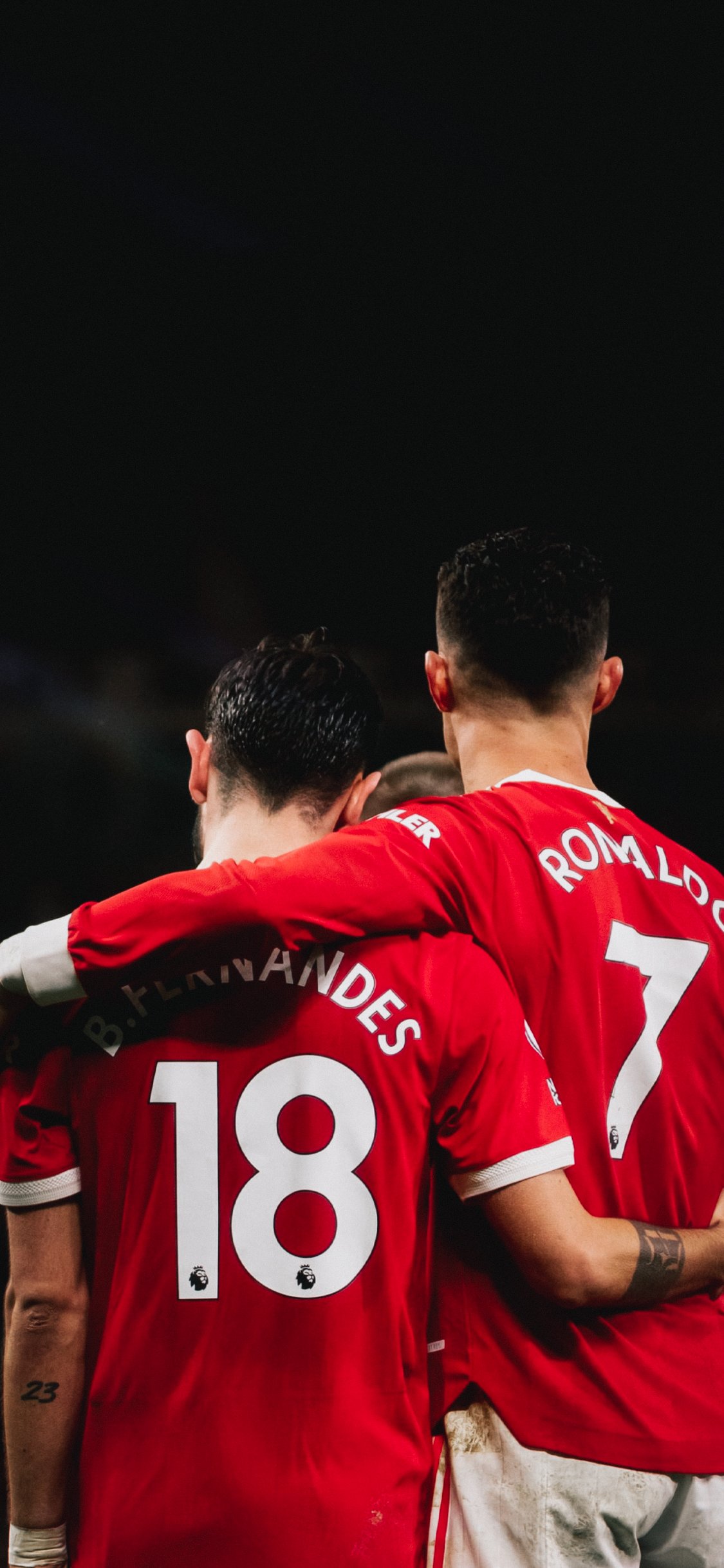 MUNStuff. Wallpaper Cristiano Ronaldo x Bruno Fernandes