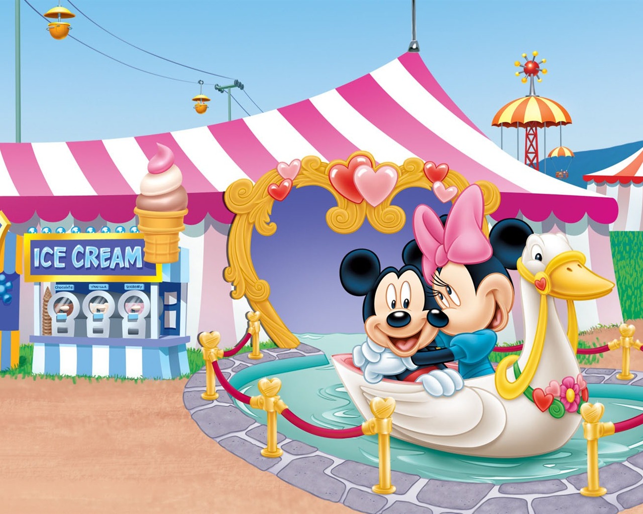 Sweety Mickey Mouse Wallpaper Mickey Mouse Minnie Mouse Wallpaper & Background Download